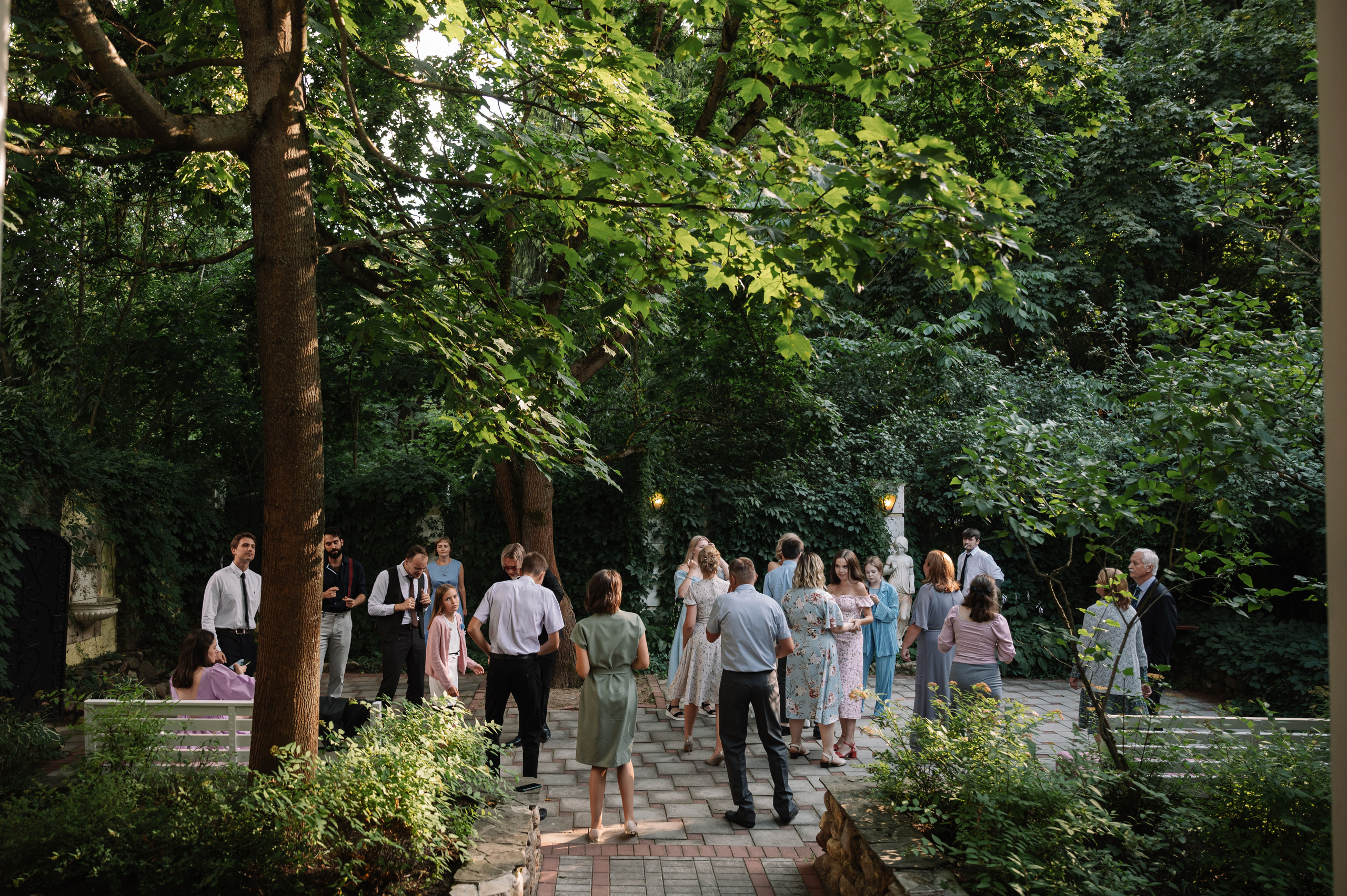 свадьба на природе