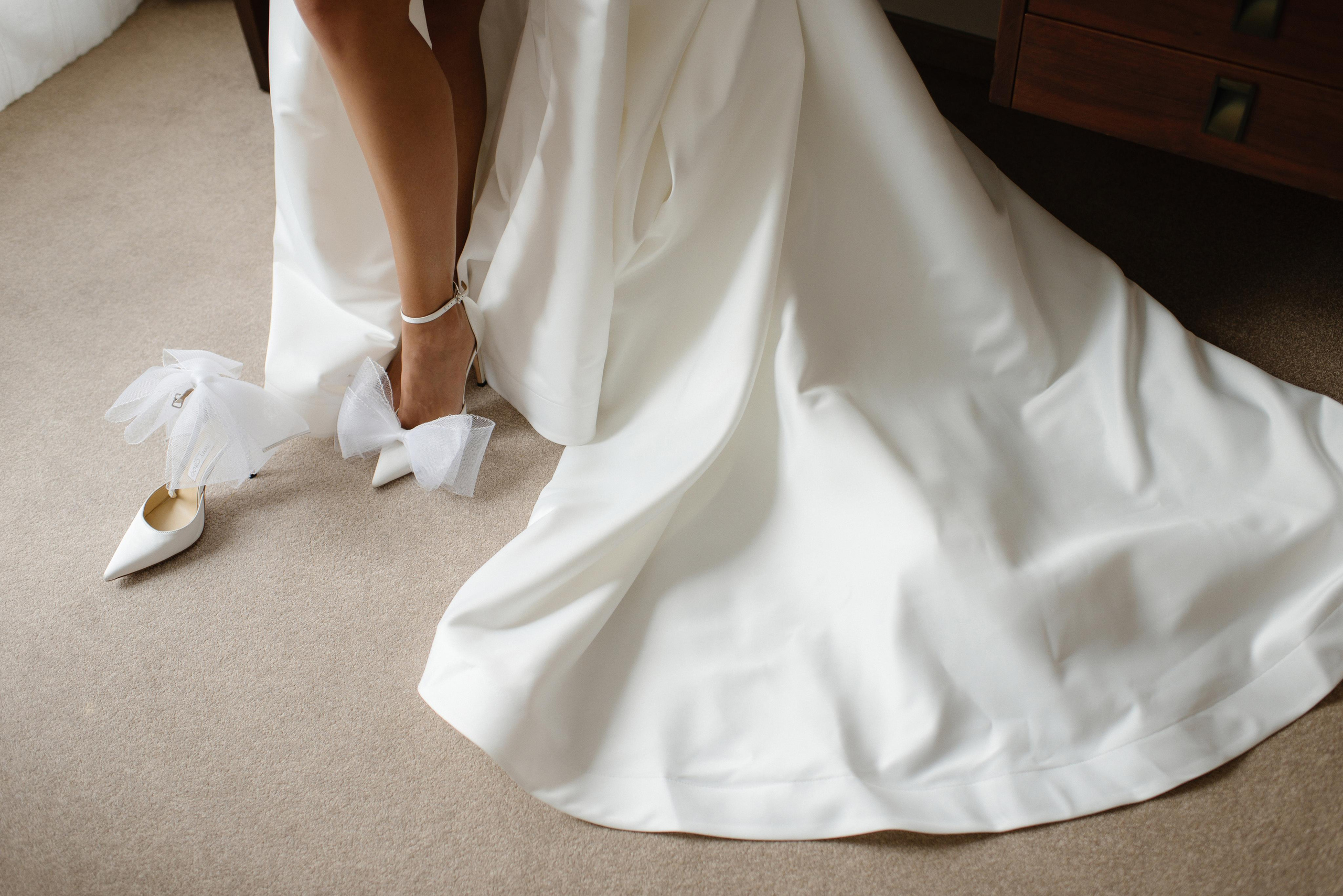 свадебные туфли