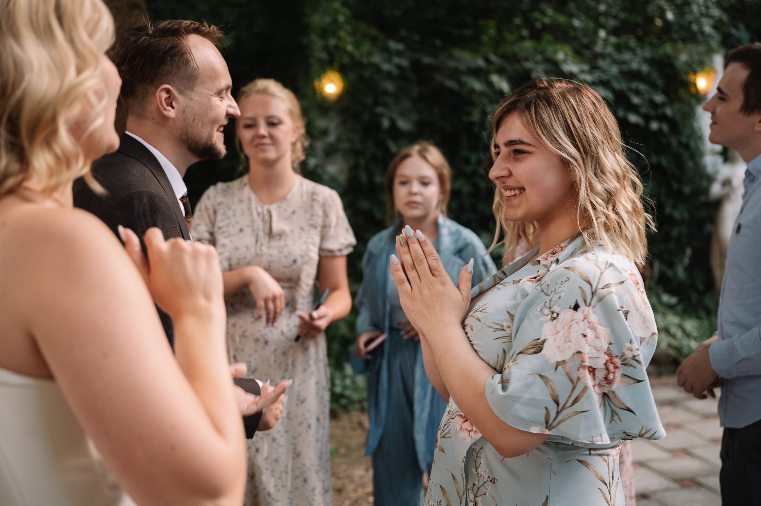 свадьба на природе