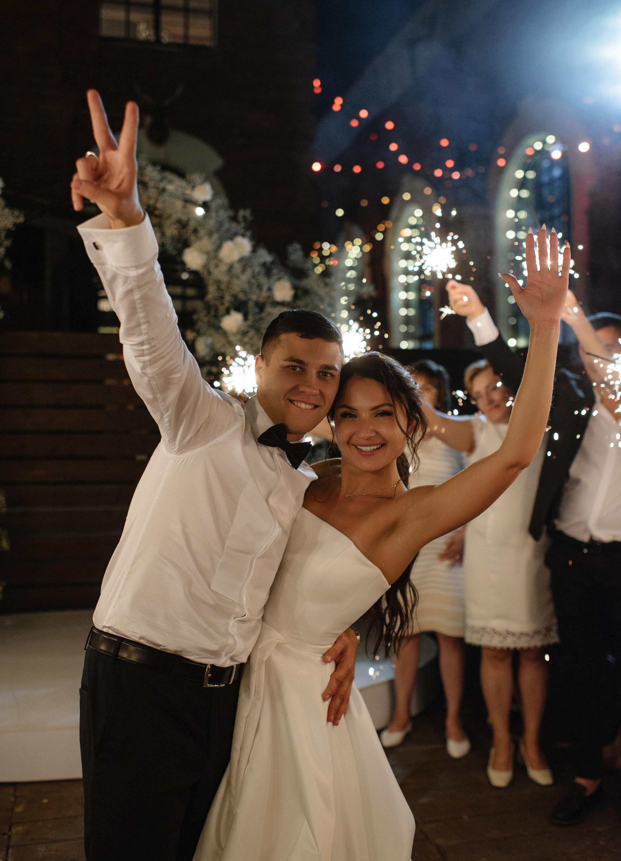 бенгальские огни завершение вечера