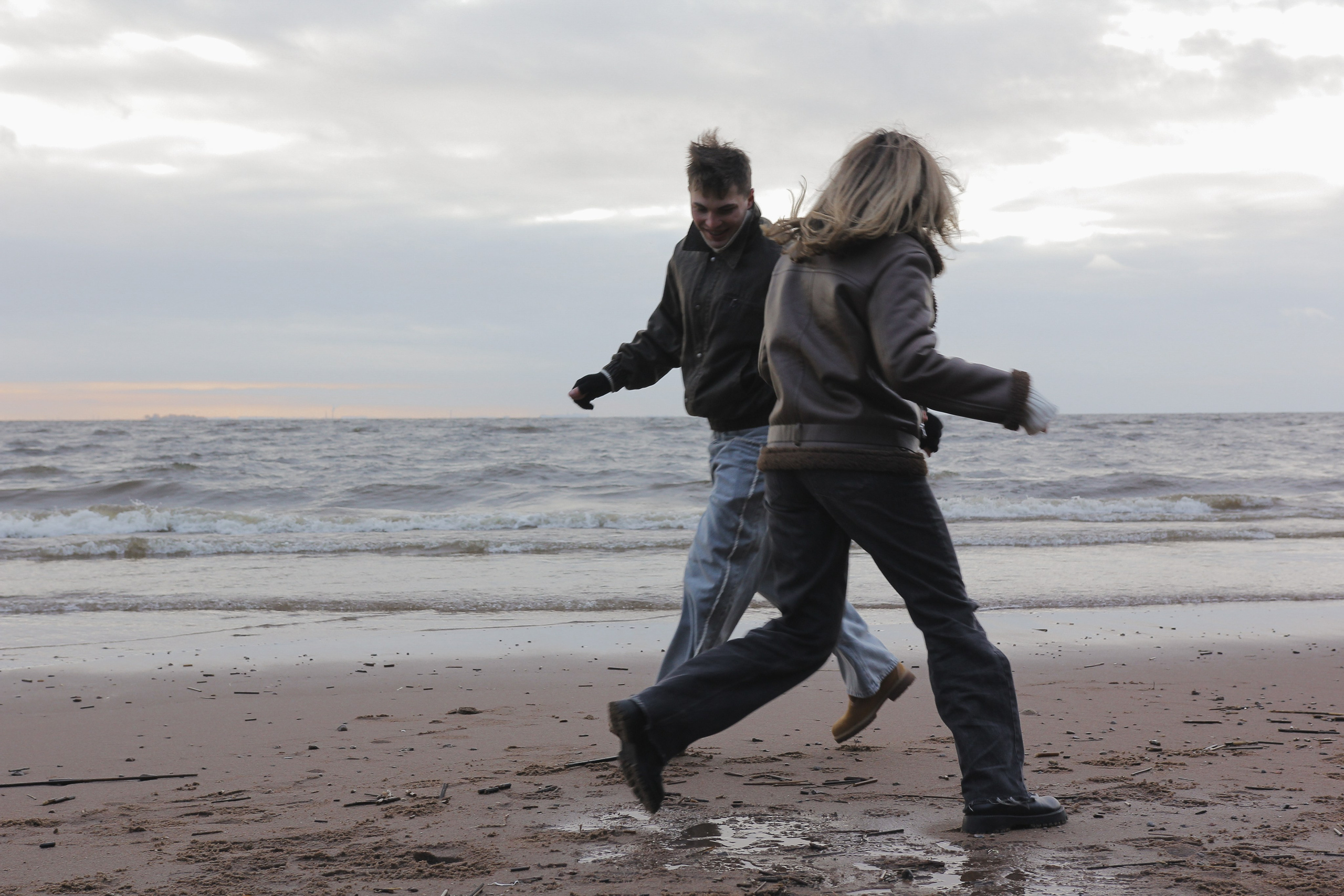 у залива прогулка 