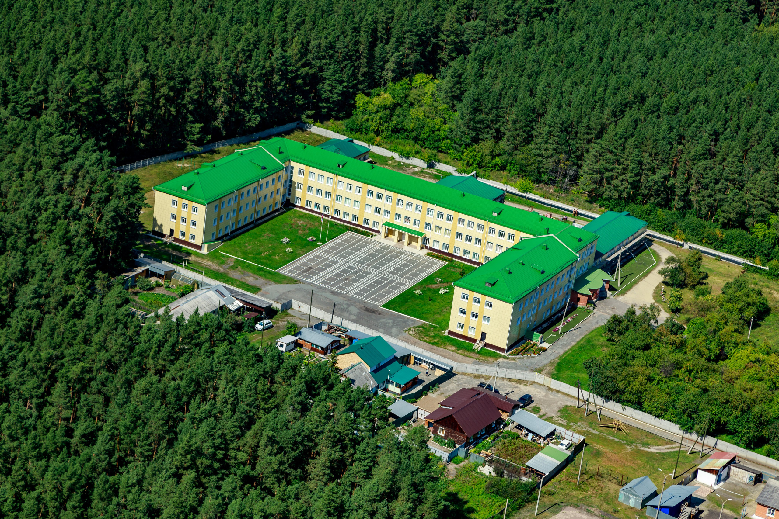 Город с высоты птичьего полёта. Фотограф Андрей Гузеев