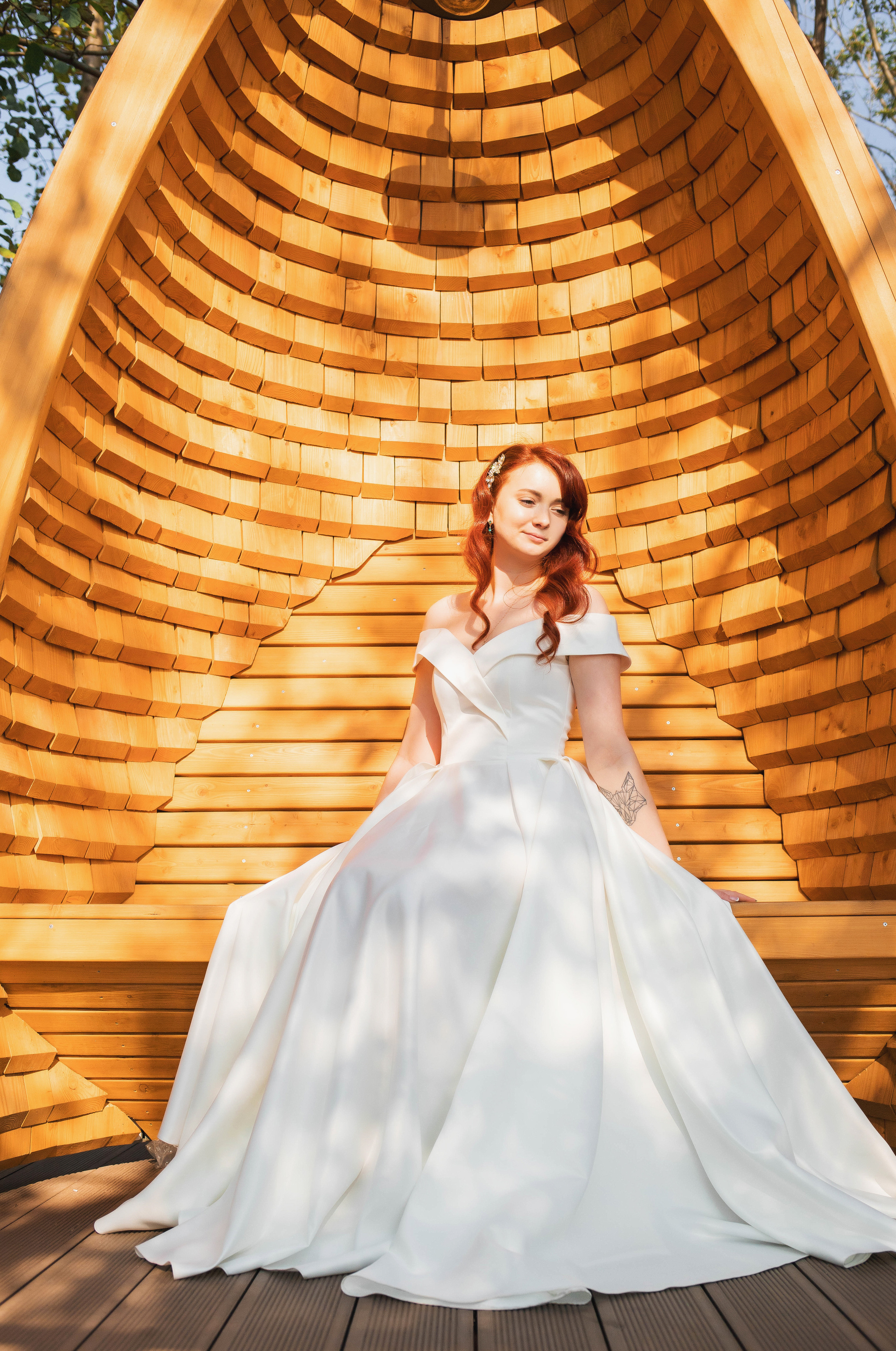 Огненная осень. Фотограф в Кронштадте и Санкт-Петербурге Анастасия Коваленко