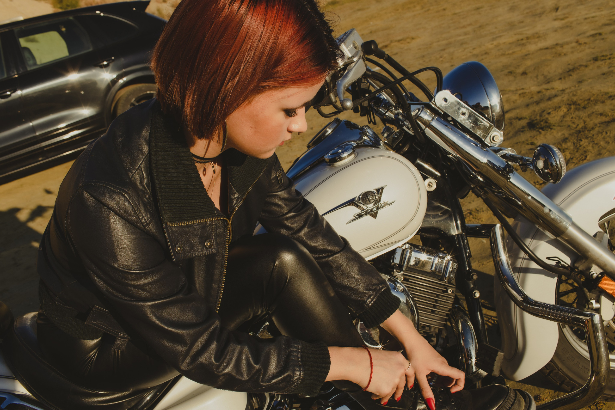 MOTOGIRL. Фотограф Софья Васильковская