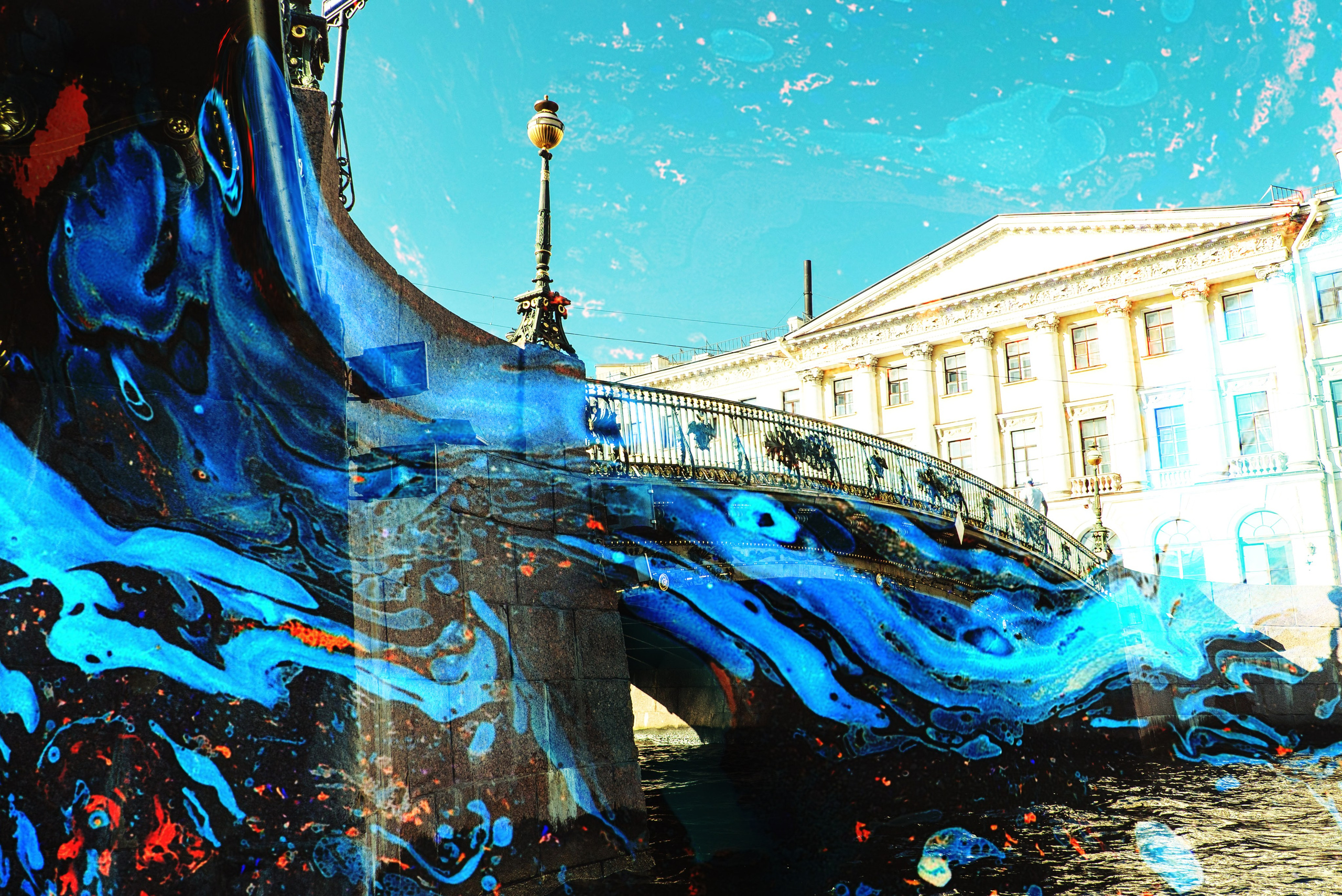 Тройной мост, канал Грибоедова