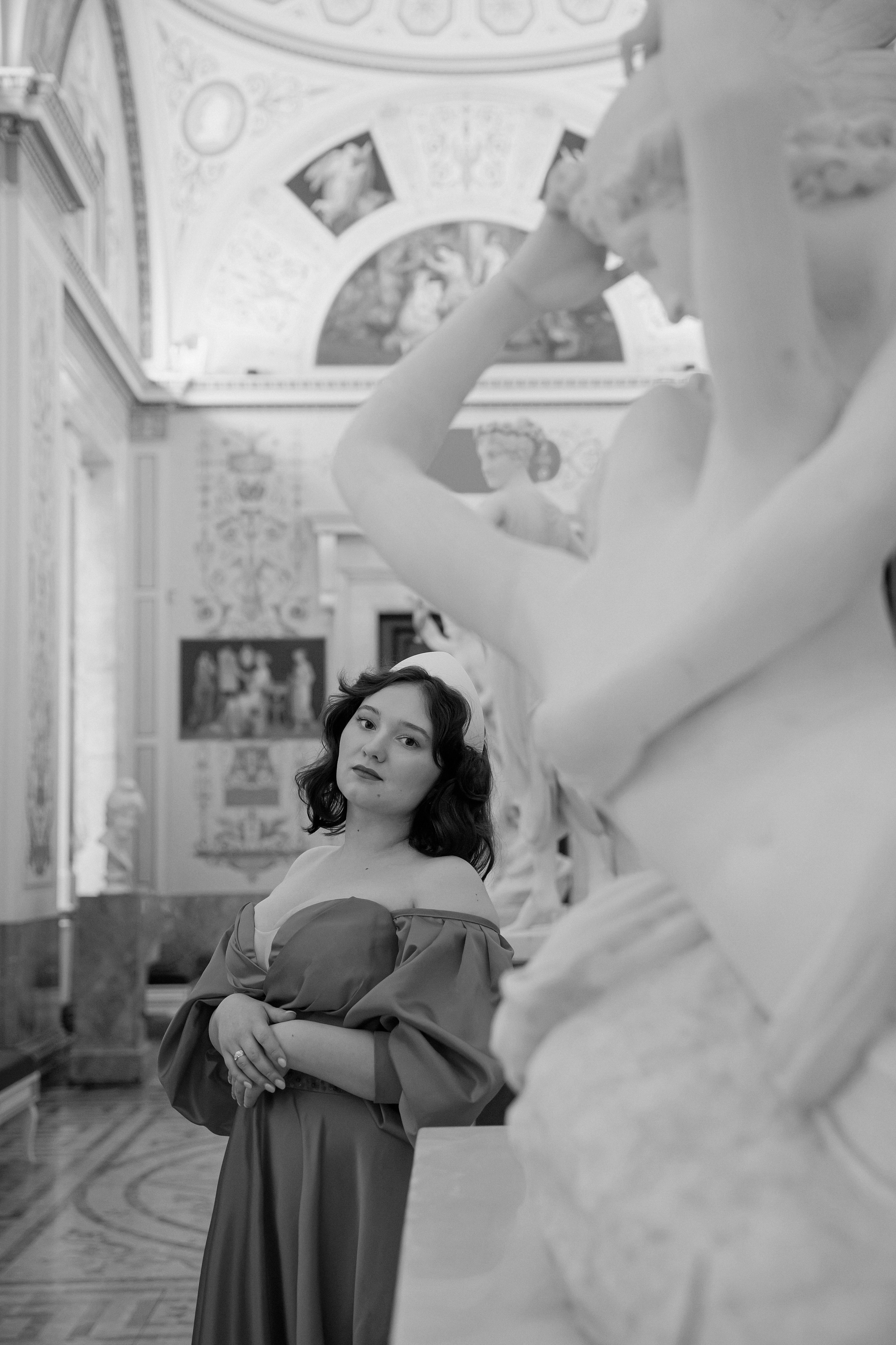 Фотосессия в Эрмитаже. Портретный фотограф Санкт-Петербург Москва Андронова Юлия