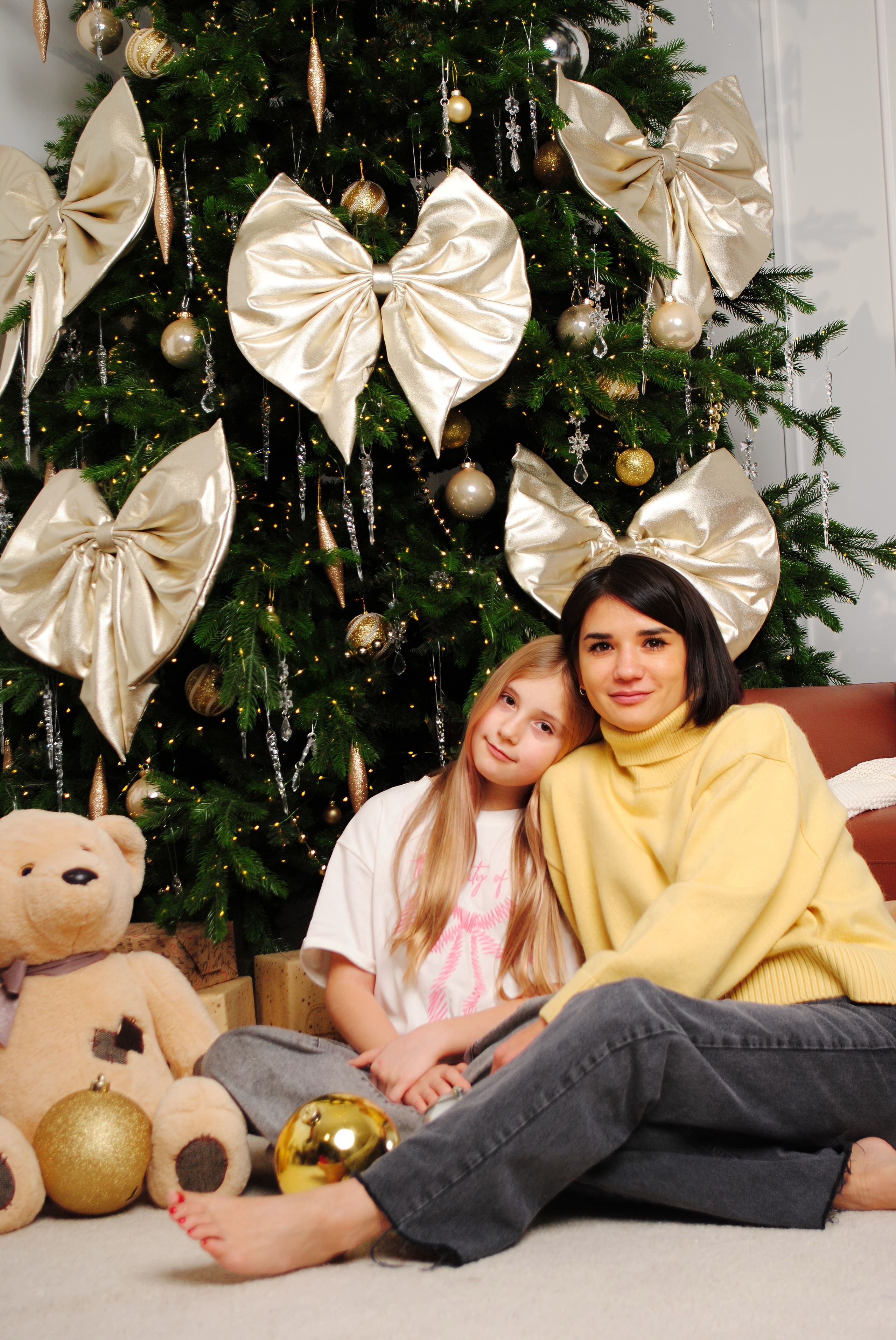 Анастасия и дочь. Фотограф Мария Мусаелян