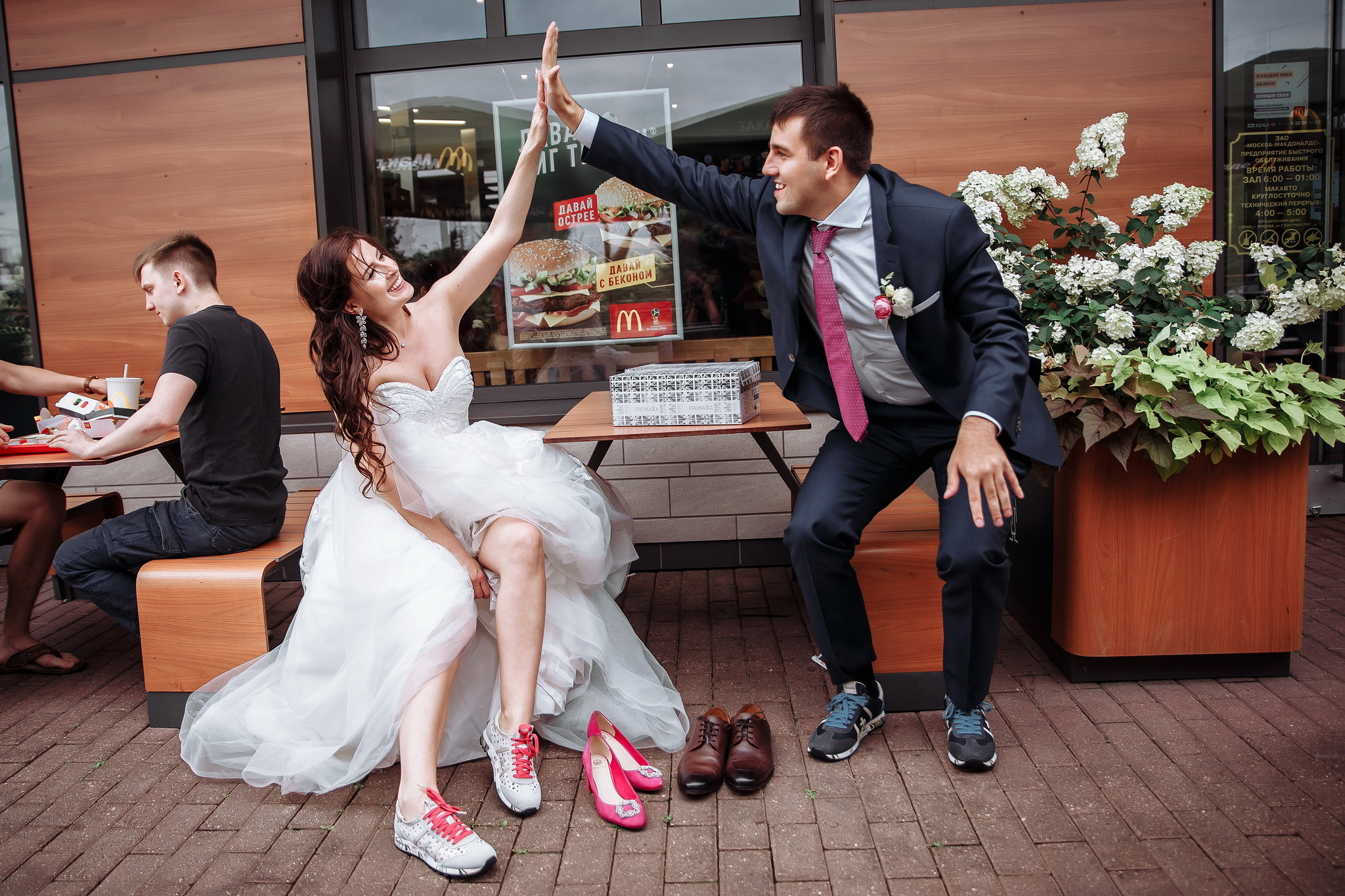 Андрей и Даша. Фотограф на свадьбу корпоратив репортаж Артем Бочаров Москва