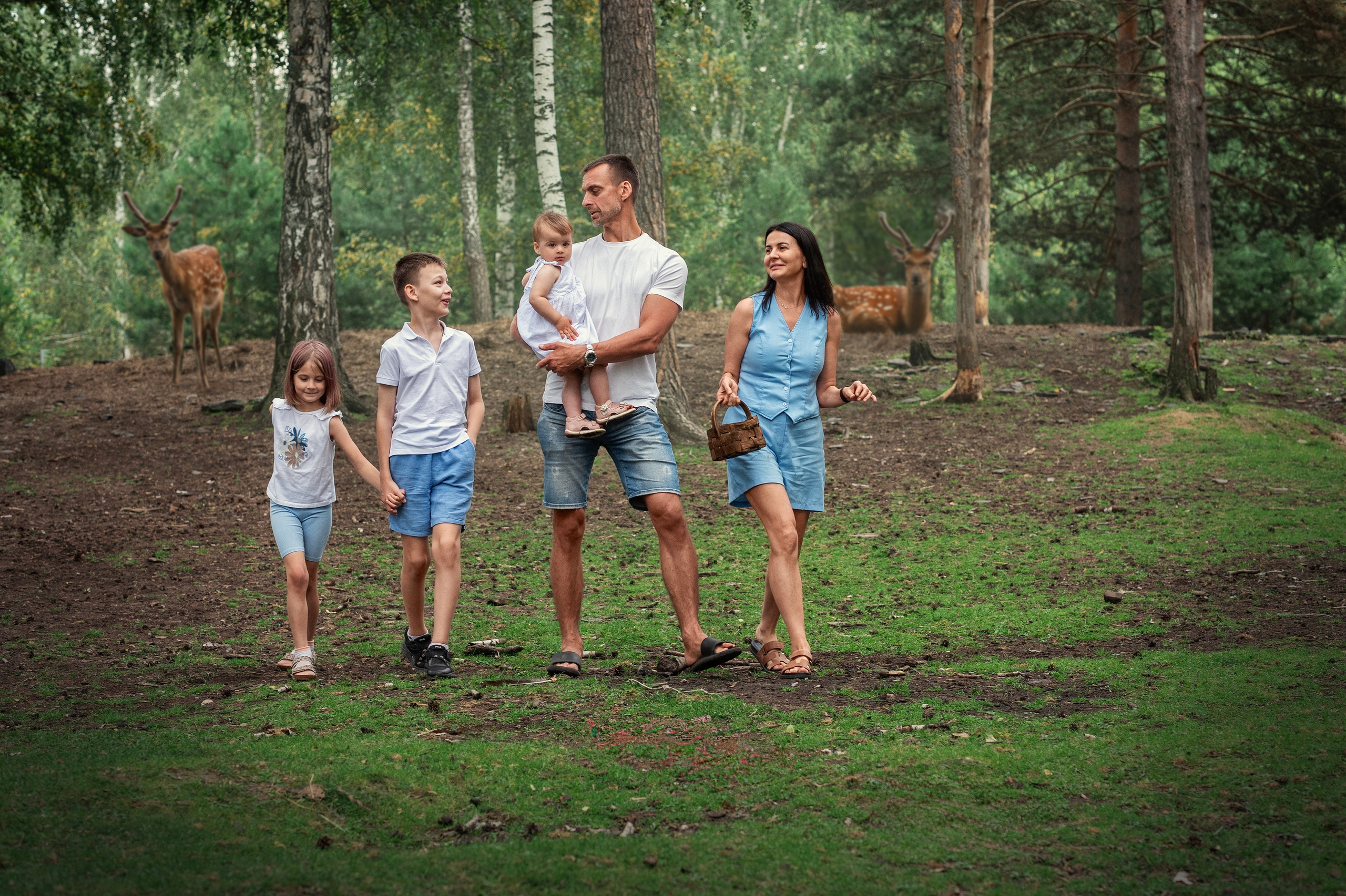 ОЛЕНИ. Семейный фотограф Екатеринбург Лора Мур