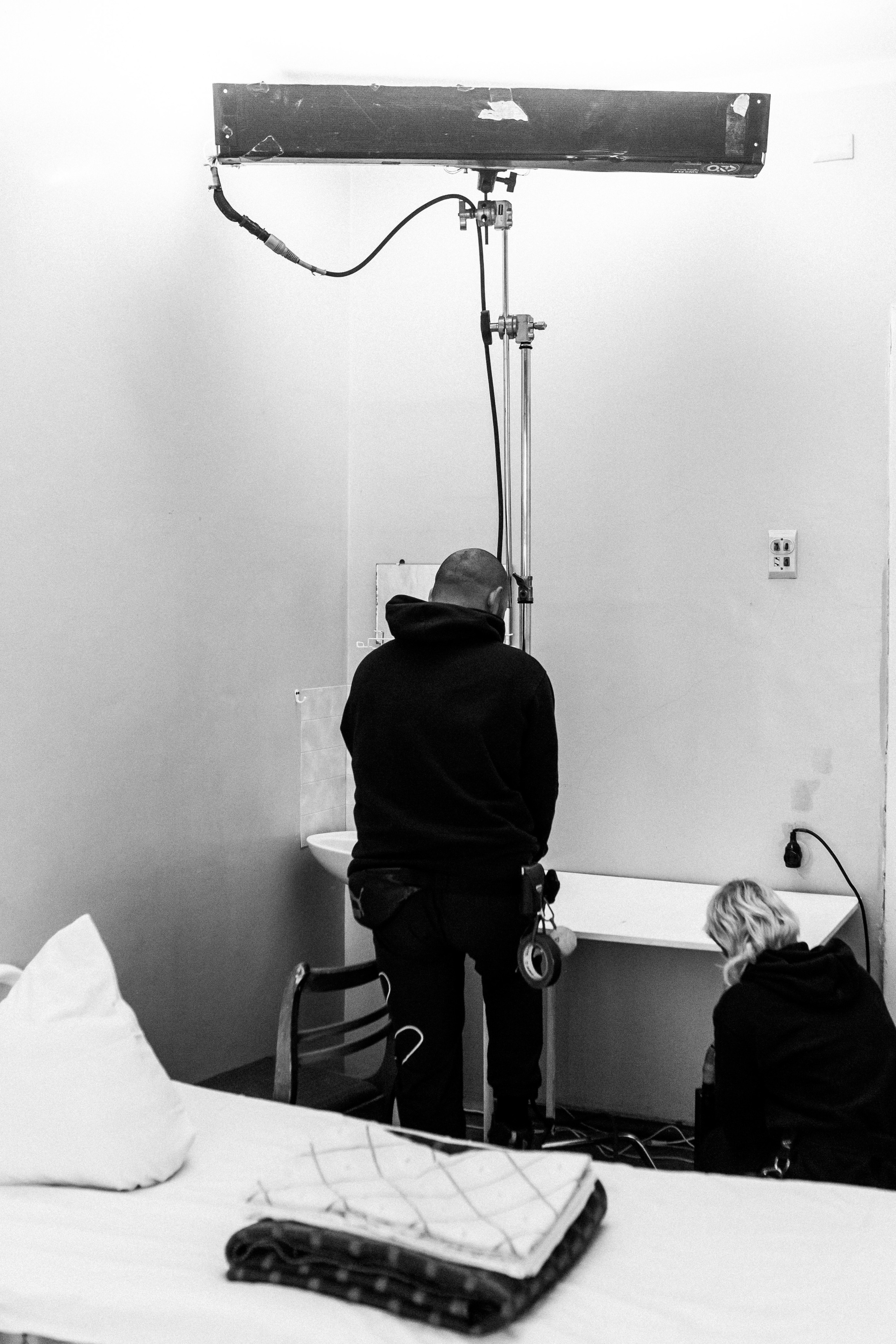 Back stage — съемка фильма. Свадебный фотограф в Москве Арчылан Николаев