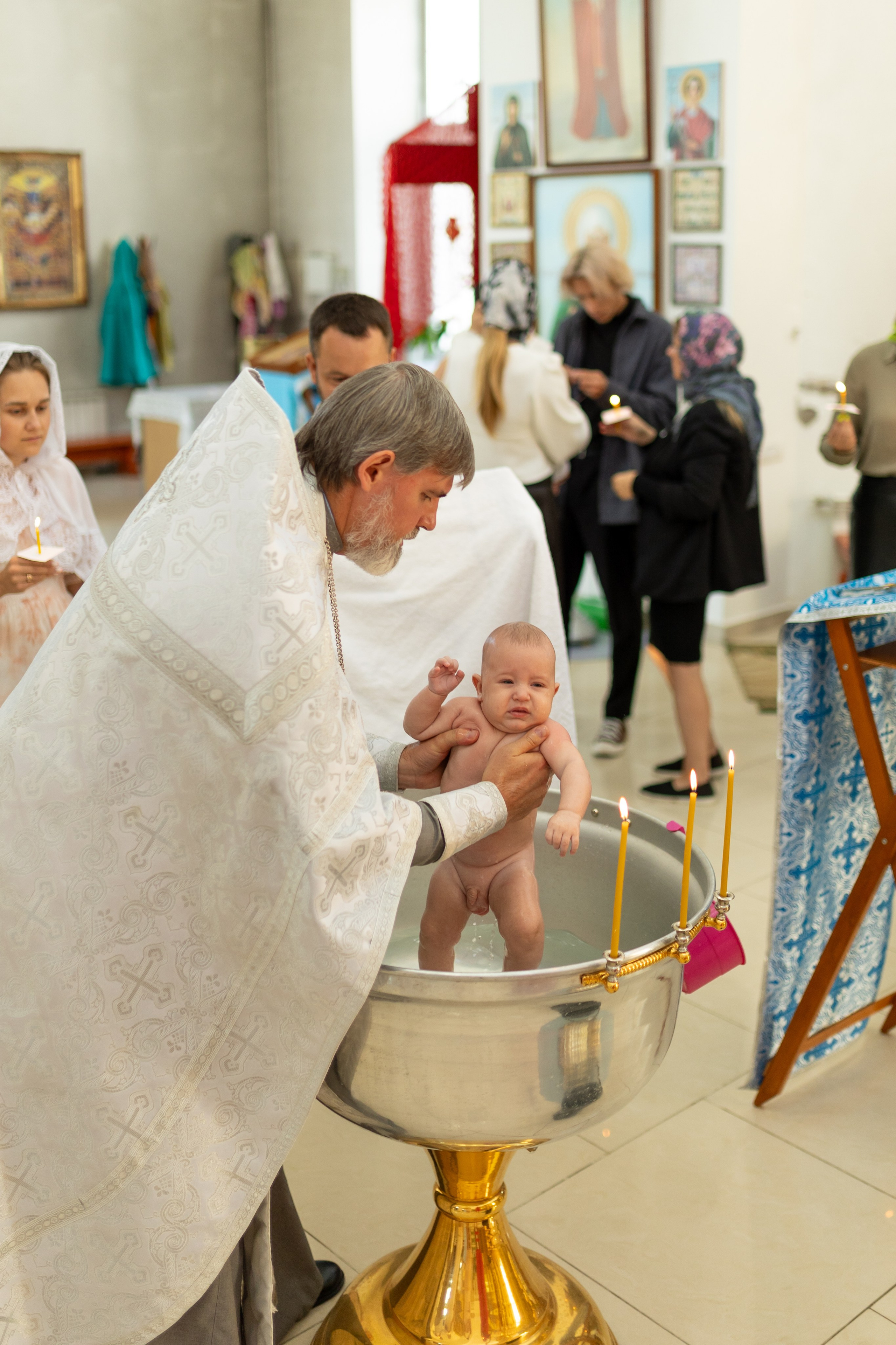 Крещение Артёма (все фото с таинсвта крещения). Фотограф новорожденных. Детский и семейный фотограф Марьяна Юдина