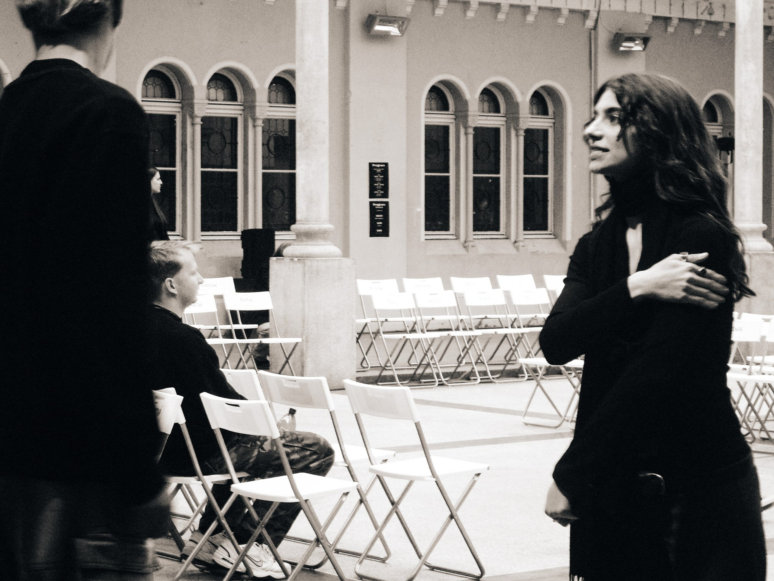 VISION backstages 2024. Fashion photographer in Prague Kisel Ekaterina