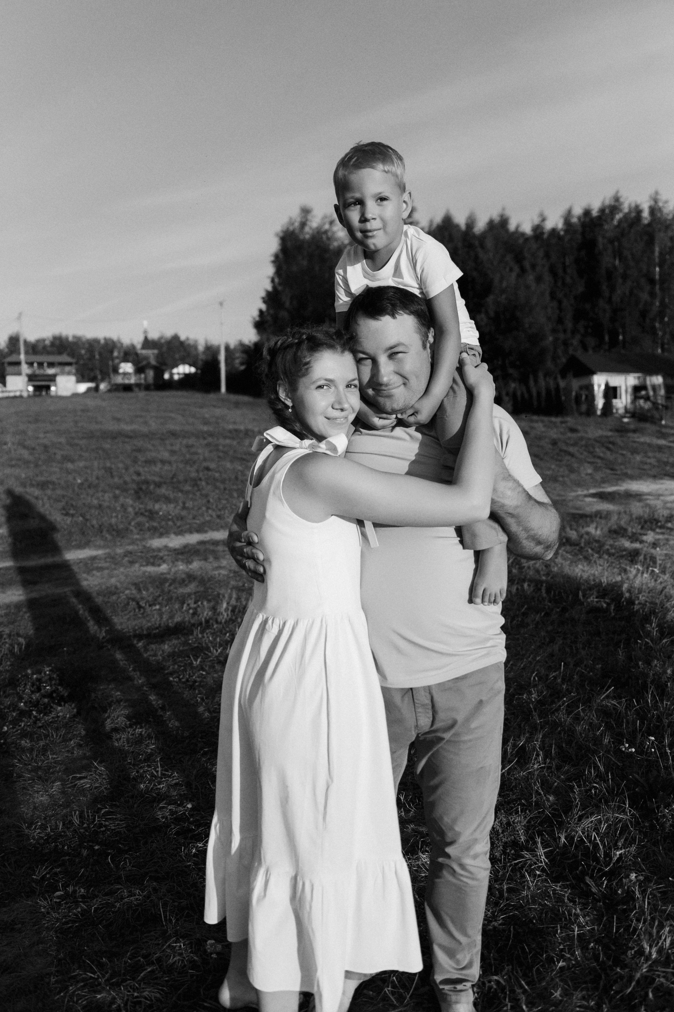 Олег, Вика, Варя, Маша и Тима. Семейный фотограф • Домашние съемки в Нижнем Новгороде