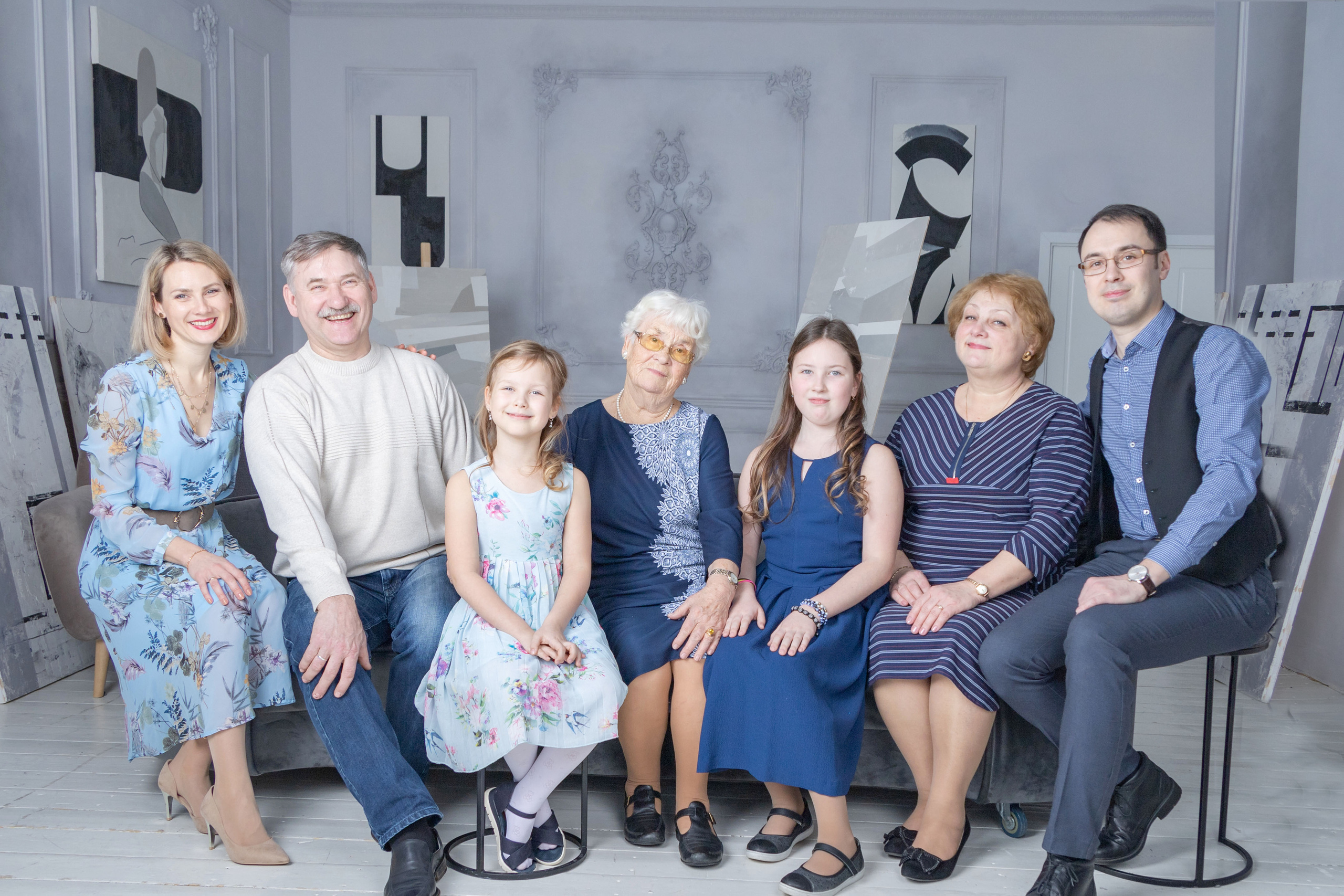 Фотосессия семьи. Фотограф Катерина Изи