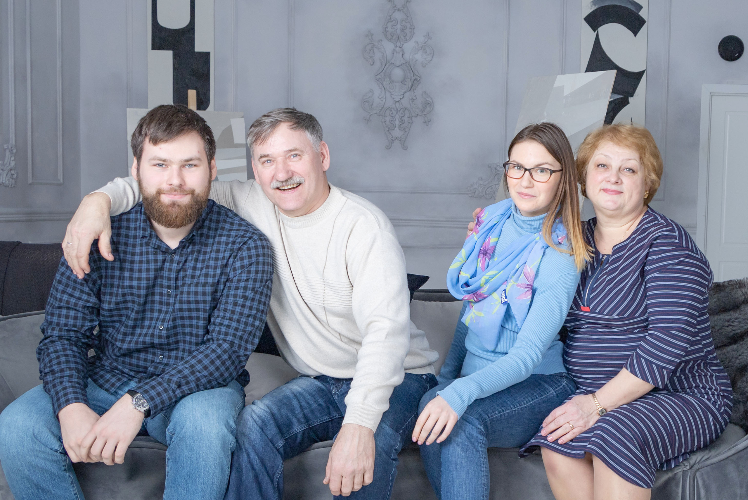 Фотосессия семьи. Фотограф Катерина Изи