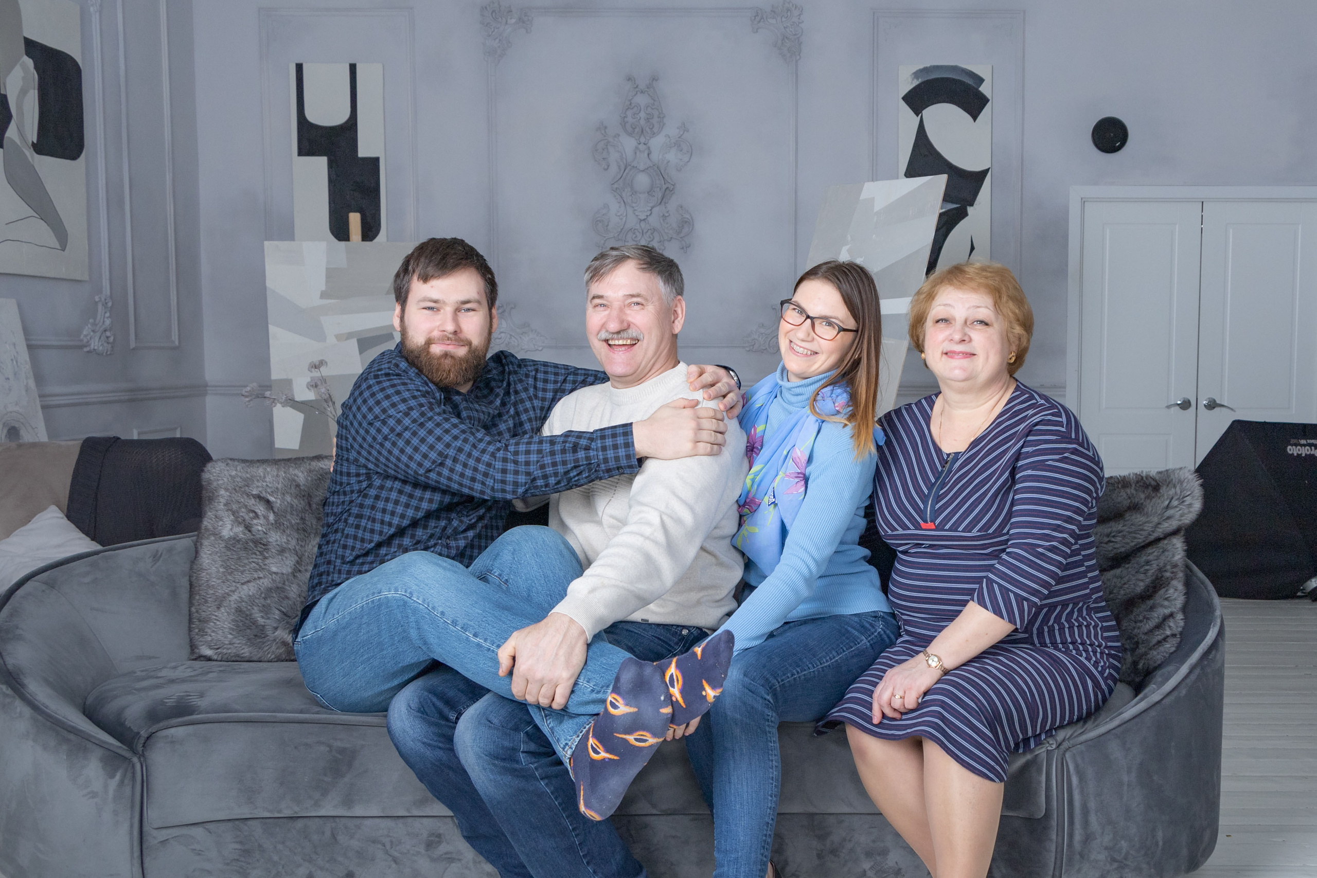 Фотосессия семьи. Фотограф Катерина Изи