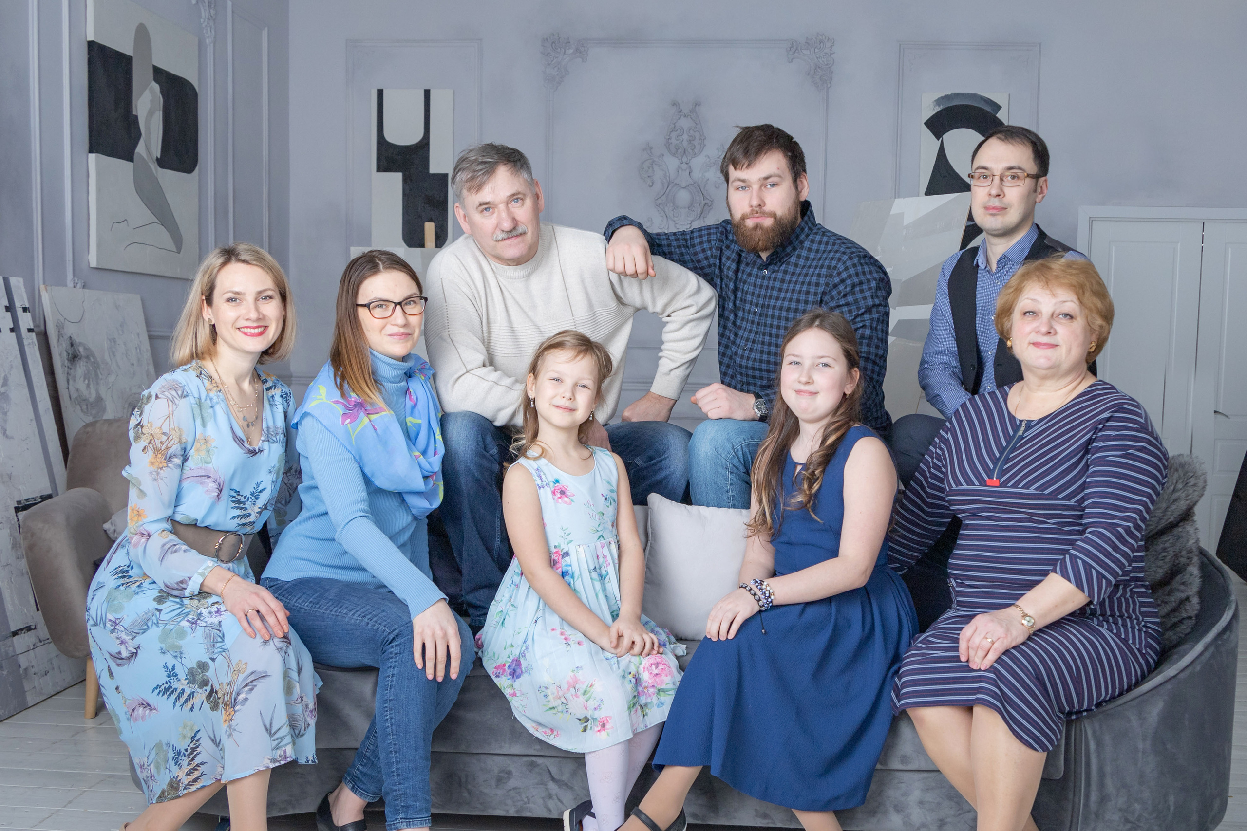 Фотосессия семьи. Фотограф Катерина Изи