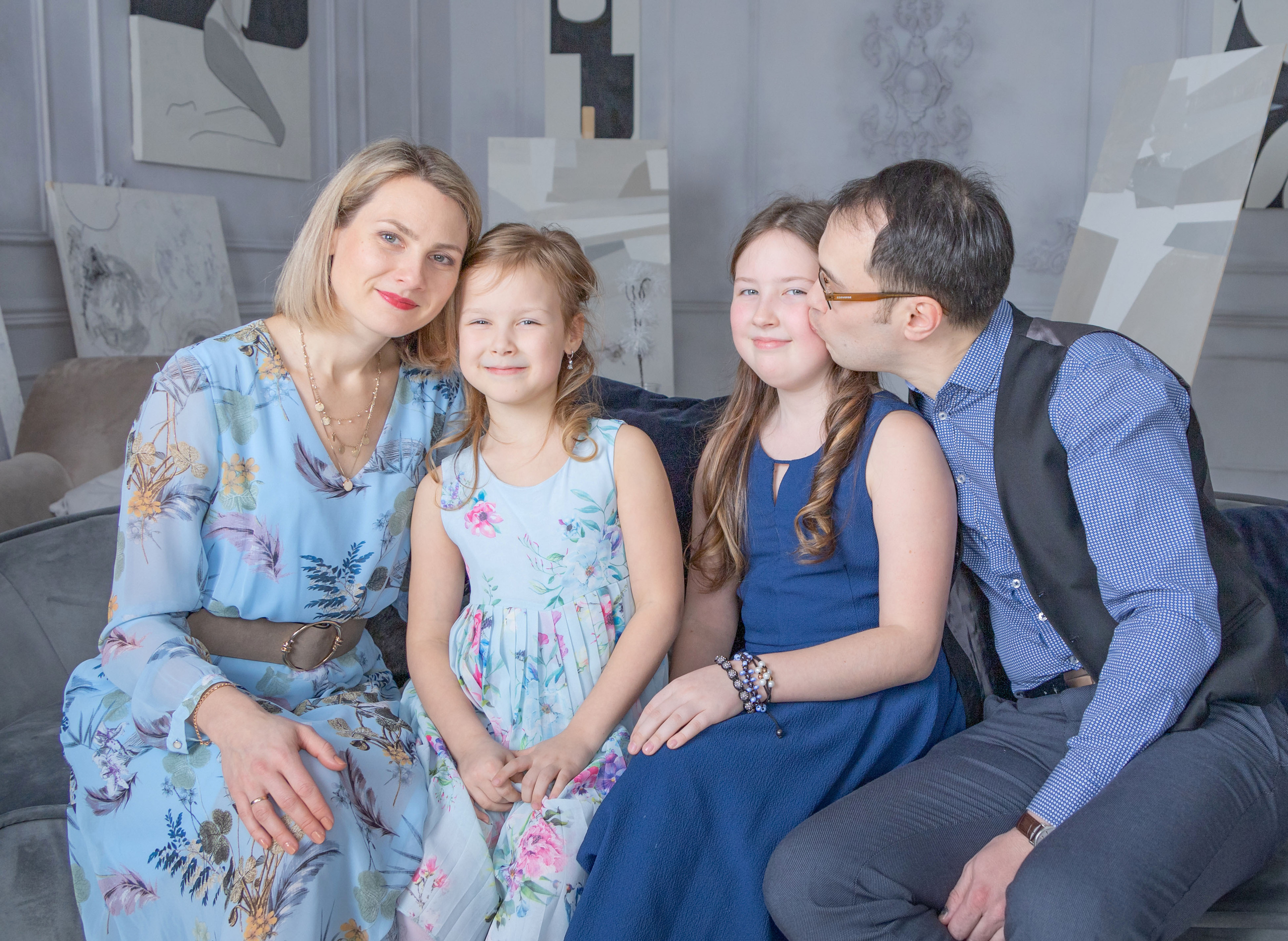 Фотосессия семьи. Фотограф Катерина Изи