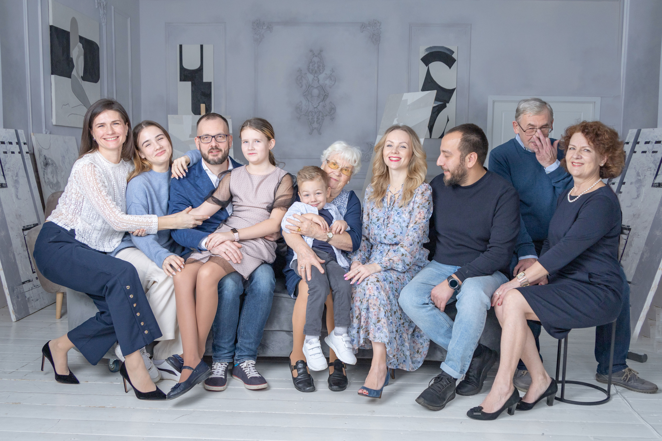 Фотосессия семьи. Фотограф Катерина Изи