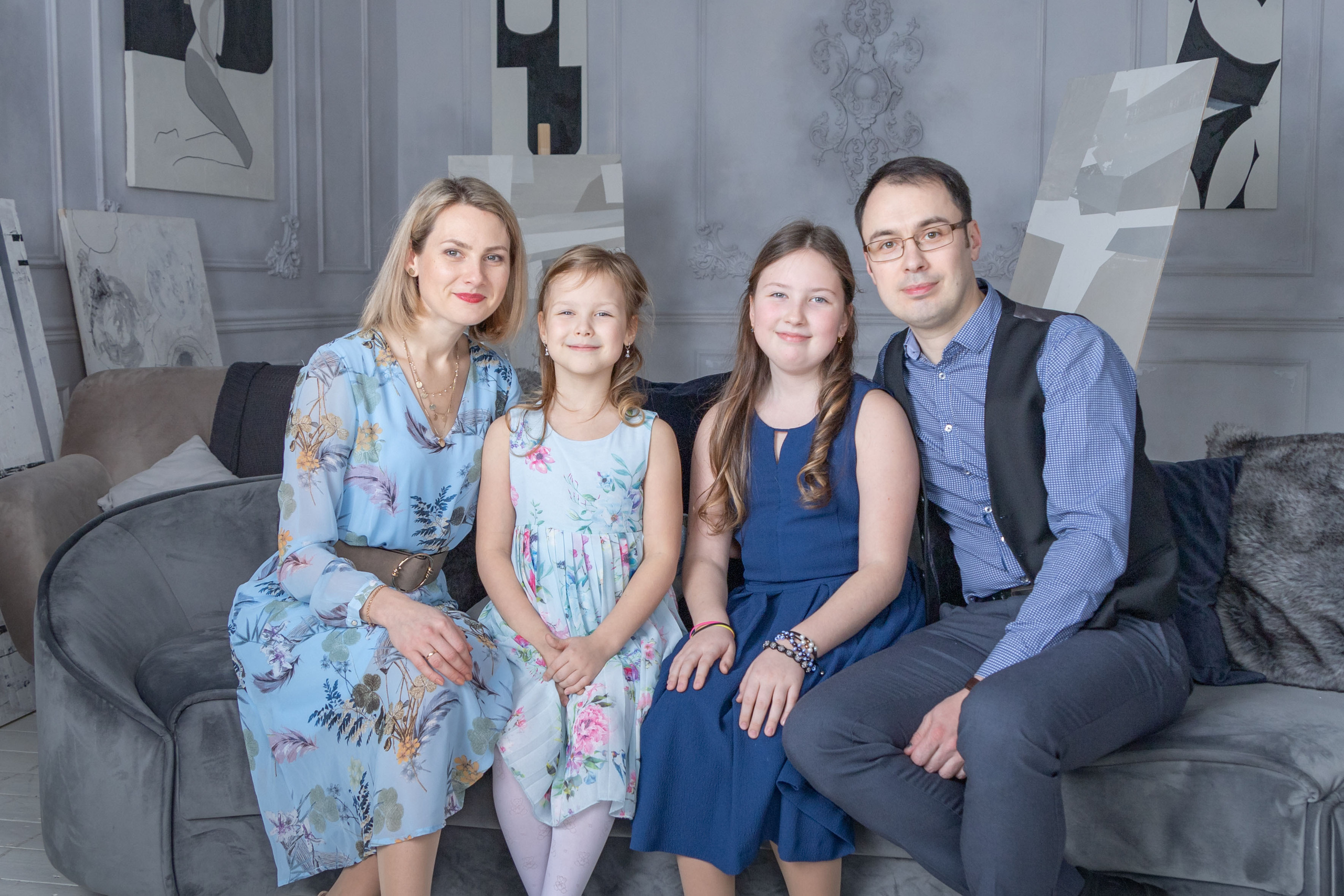 Фотосессия семьи. Фотограф Катерина Изи