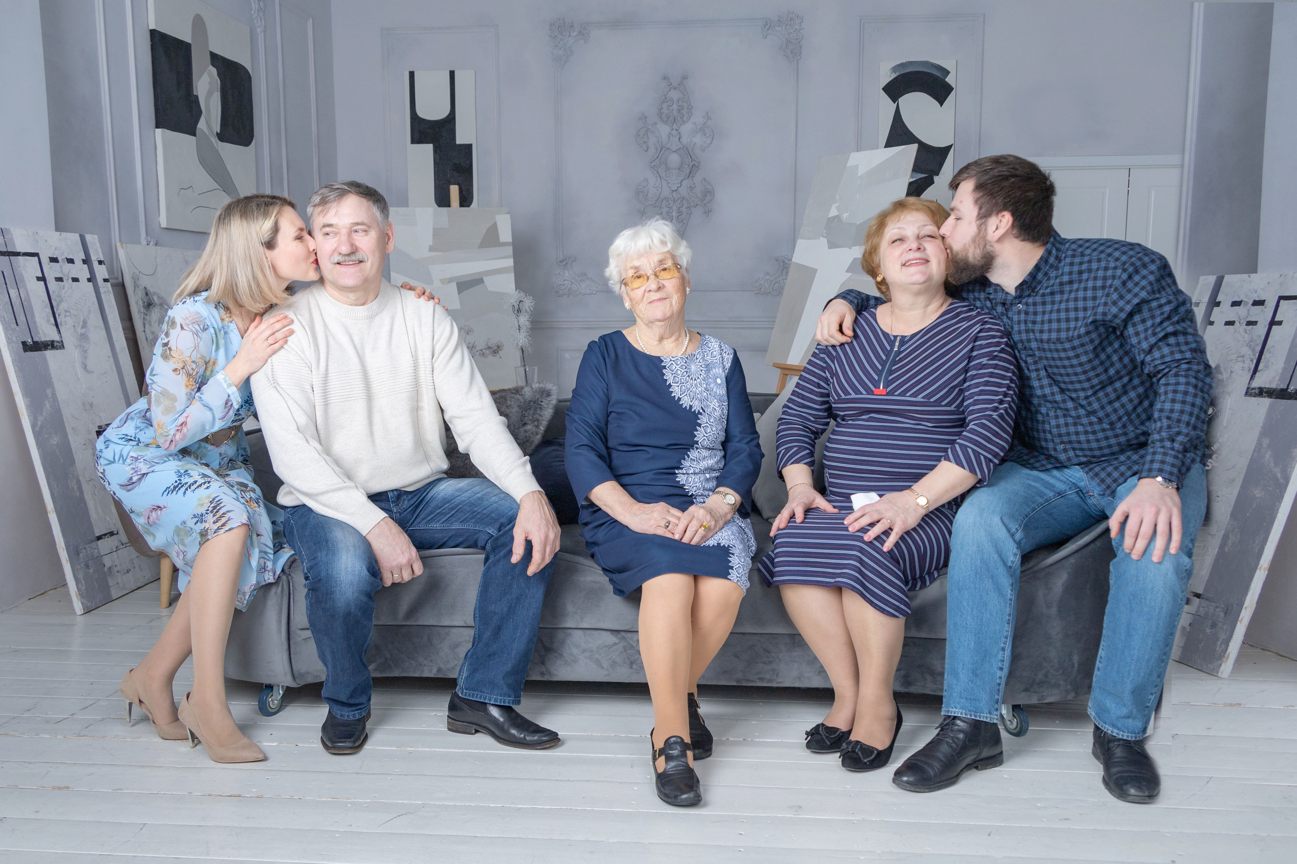 Фотосессия семьи. Фотограф Катерина Изи