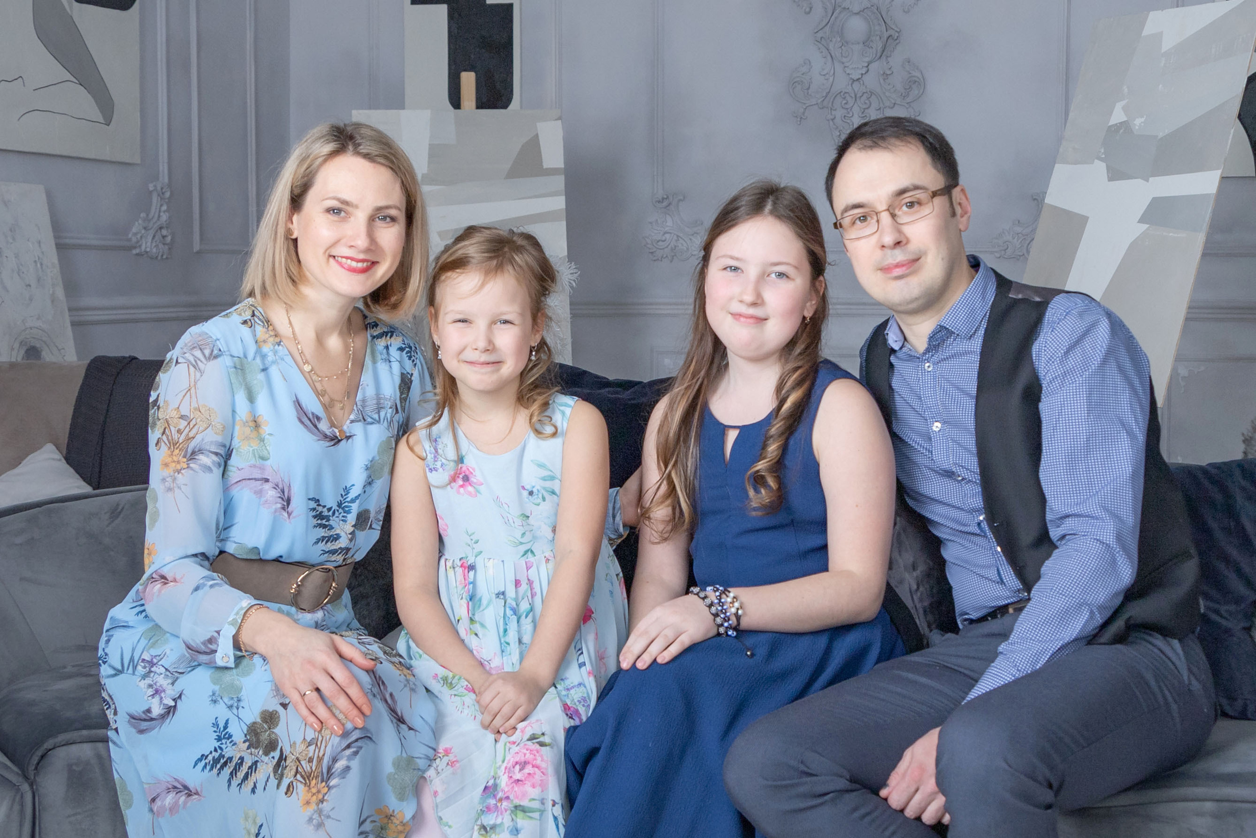 Фотосессия семьи. Фотограф Катерина Изи