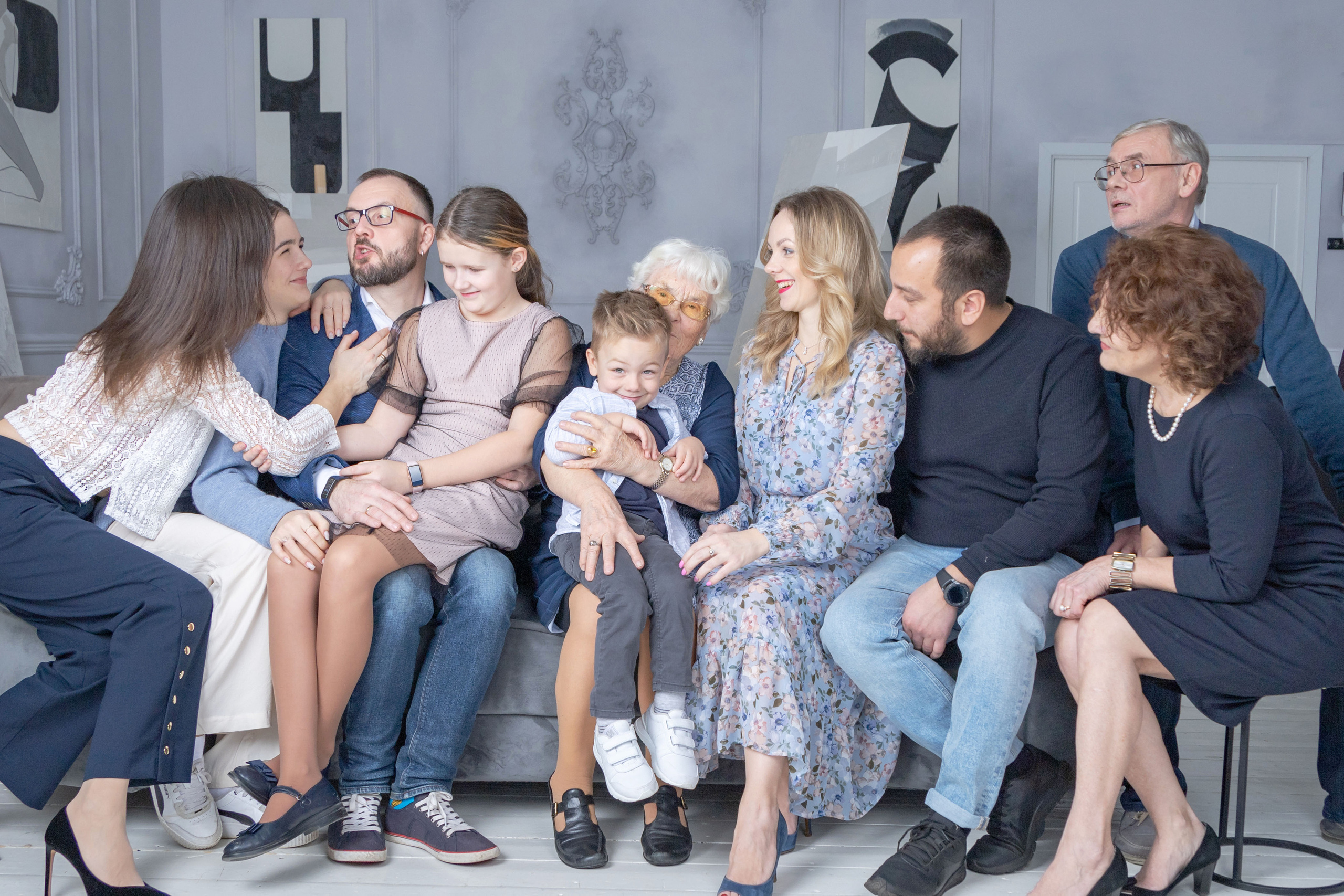 Фотосессия семьи. Фотограф Катерина Изи