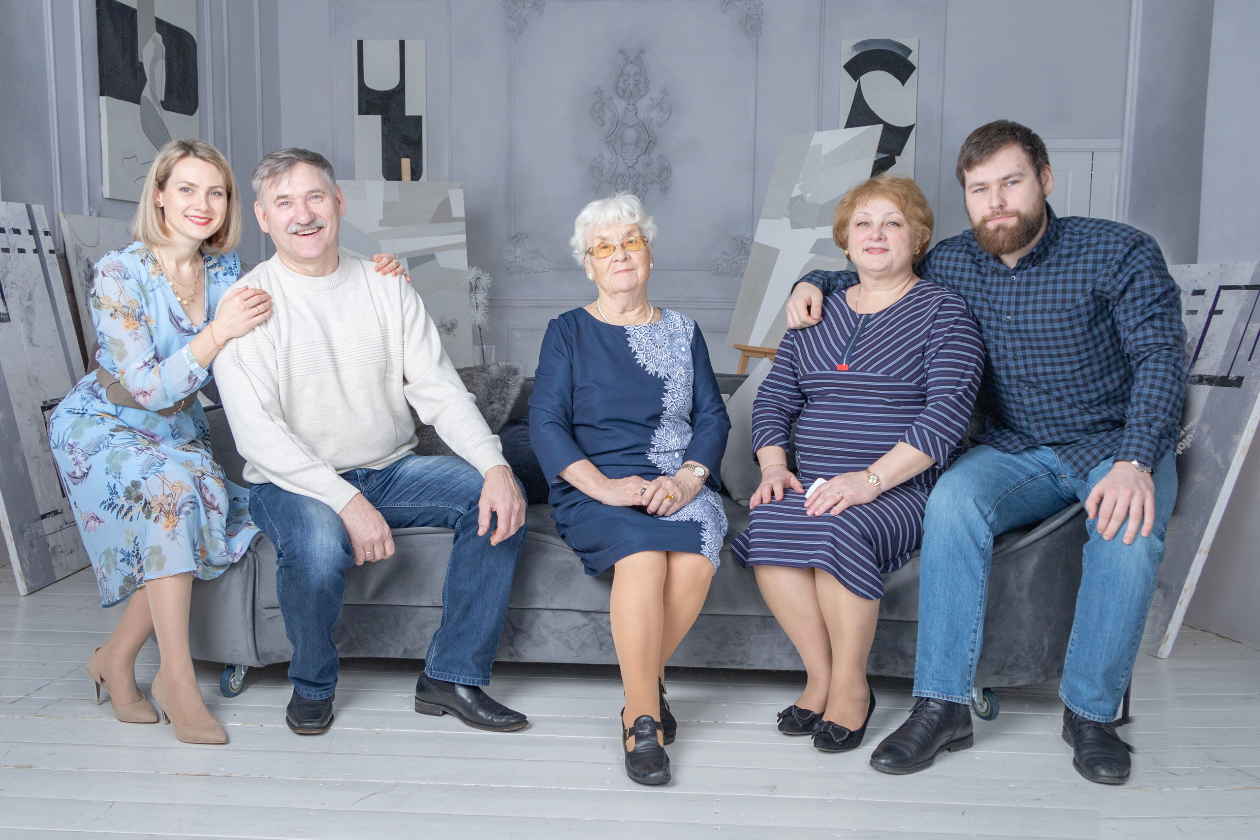 Фотосессия семьи. Фотограф Катерина Изи