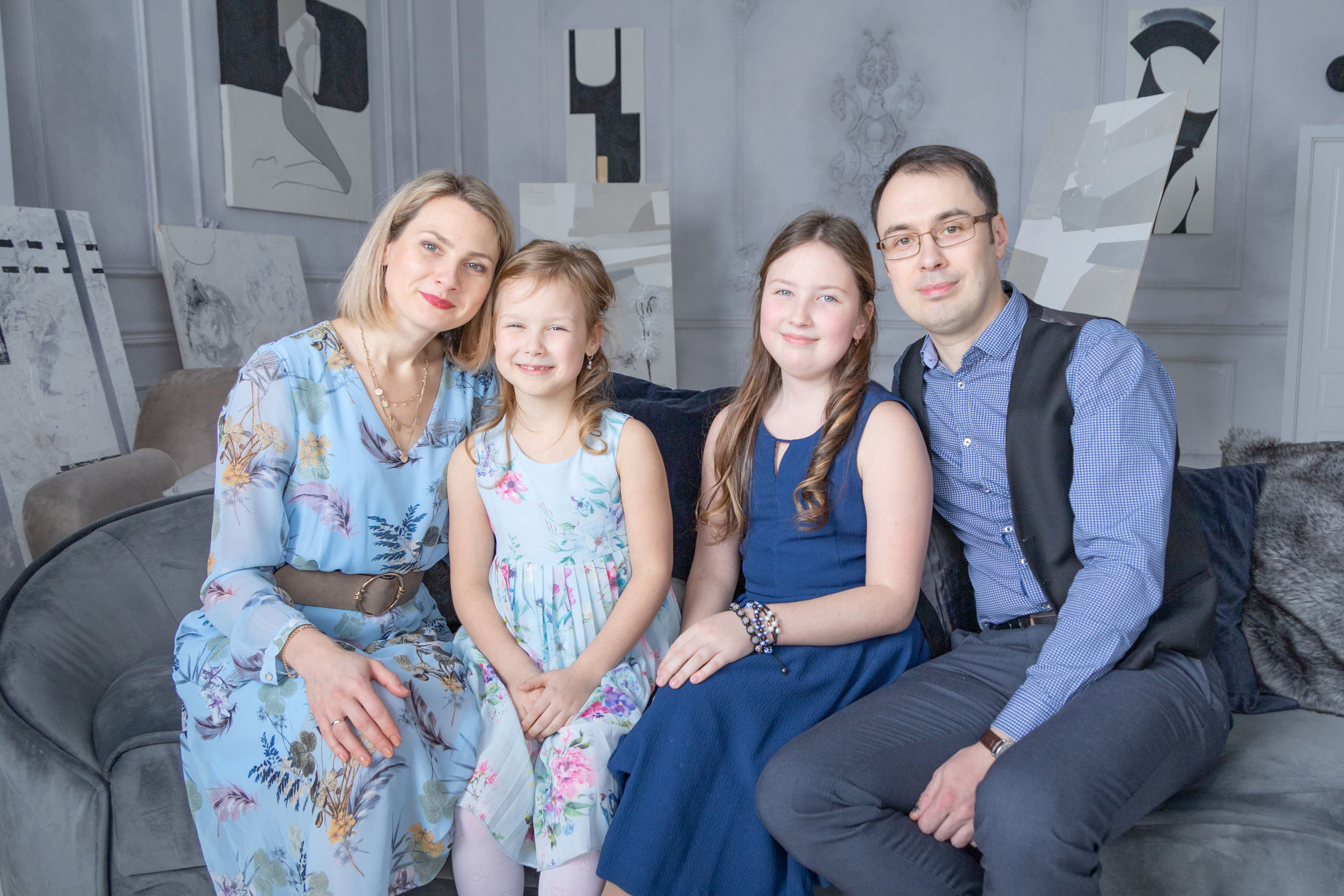 Фотосессия семьи. Фотограф Катерина Изи