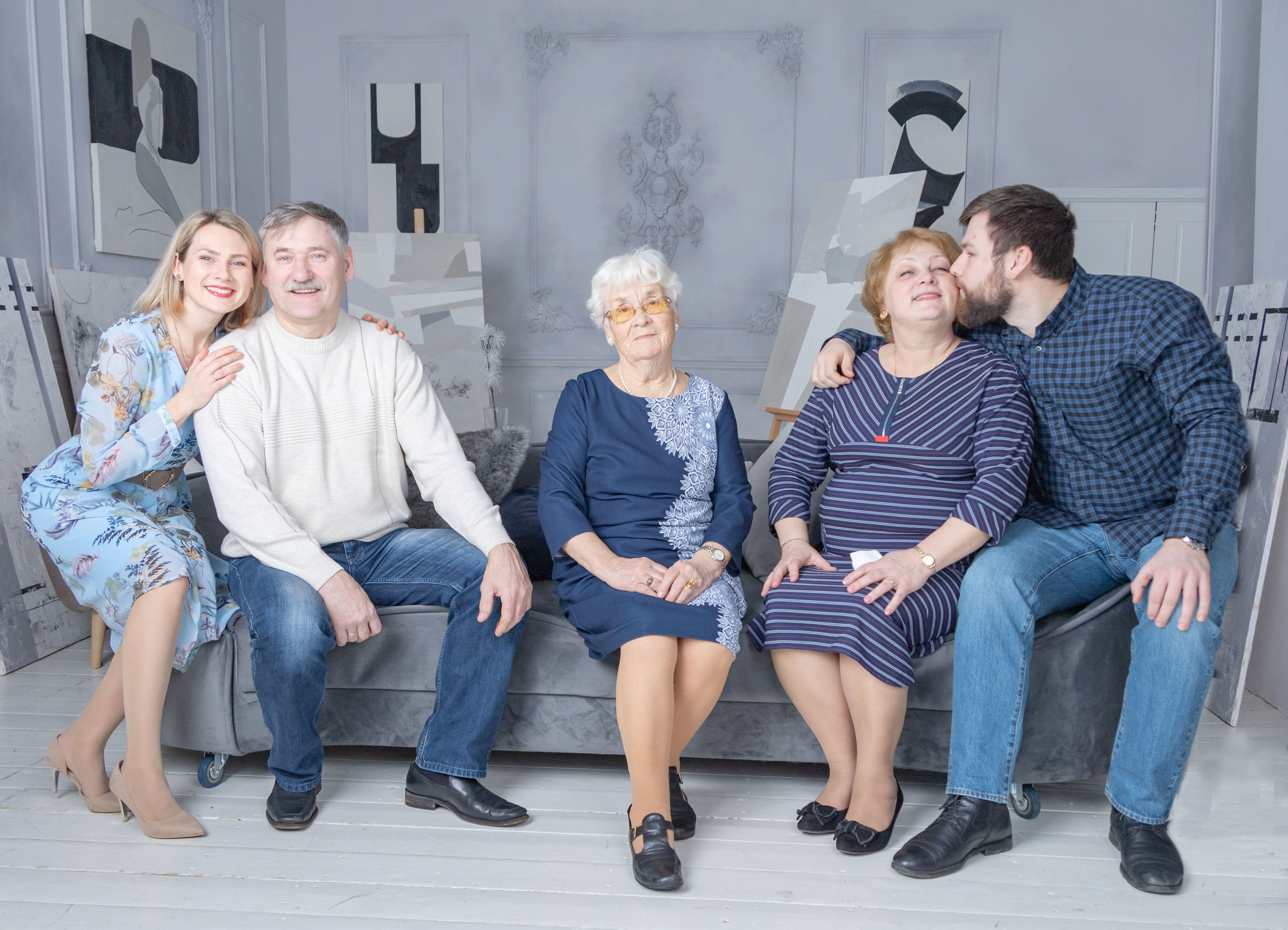 Фотосессия семьи. Фотограф Катерина Изи