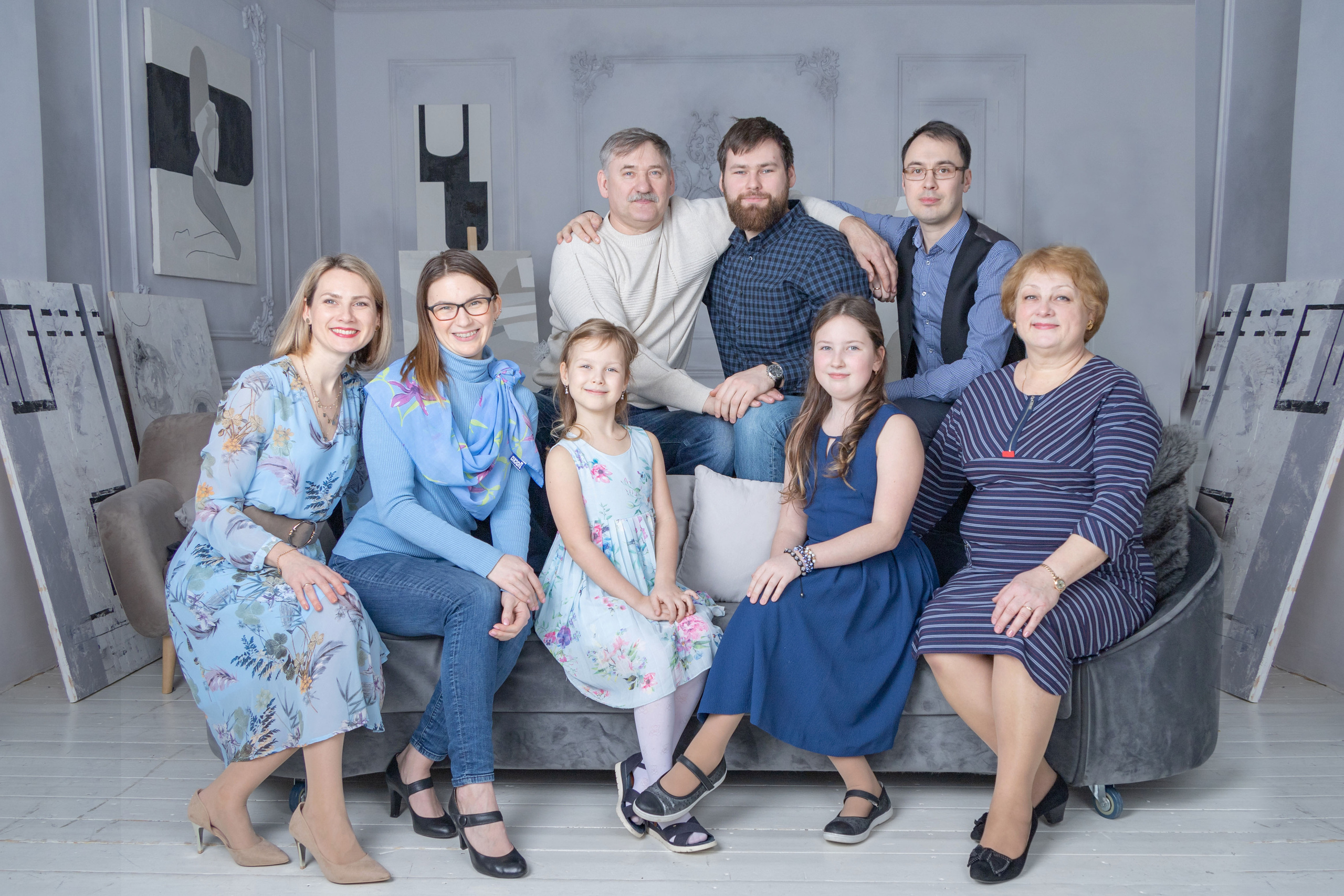 Фотосессия семьи. Фотограф Катерина Изи