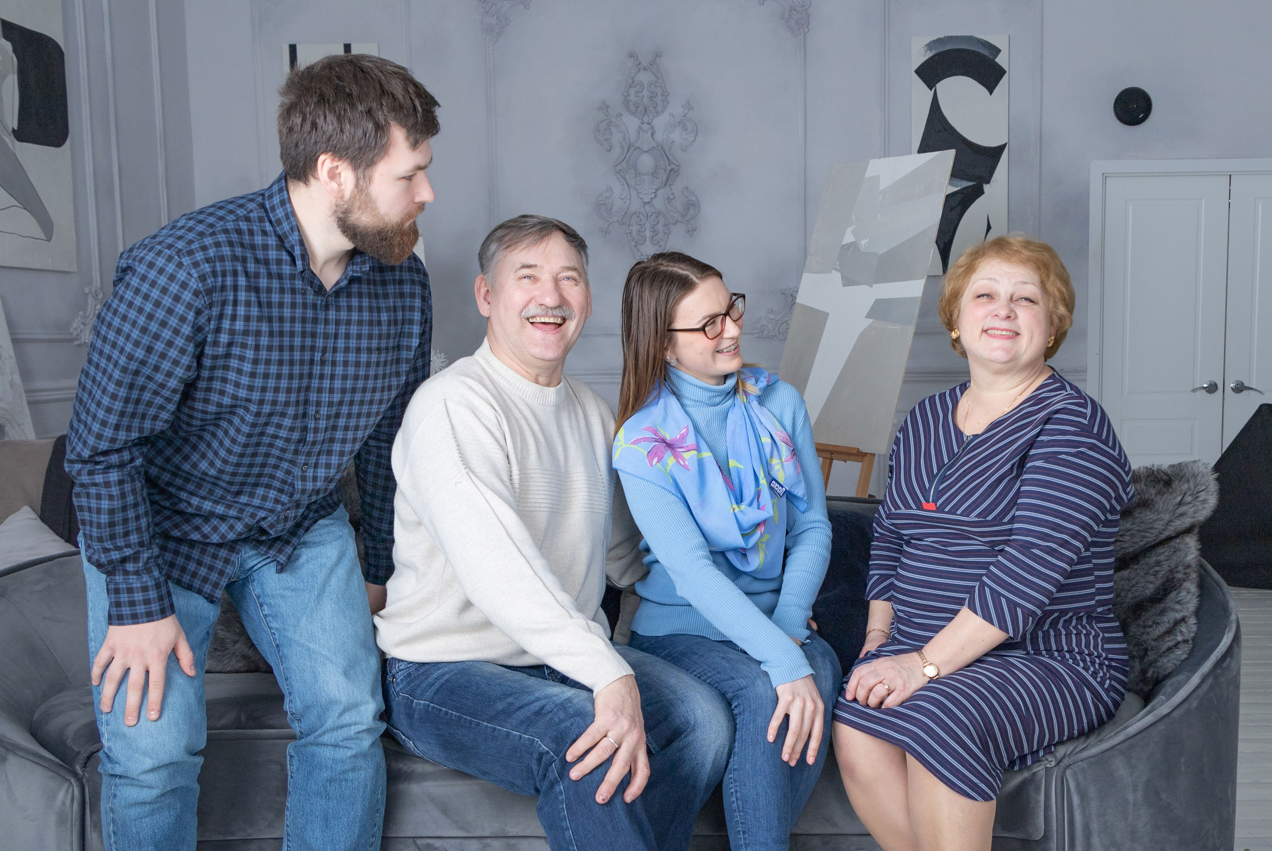 Фотосессия семьи. Фотограф Катерина Изи