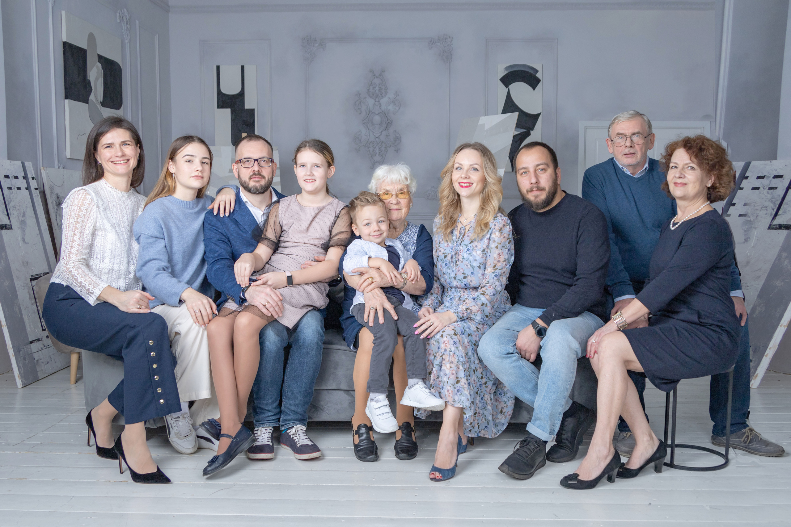 Фотосессия семьи. Фотограф Катерина Изи