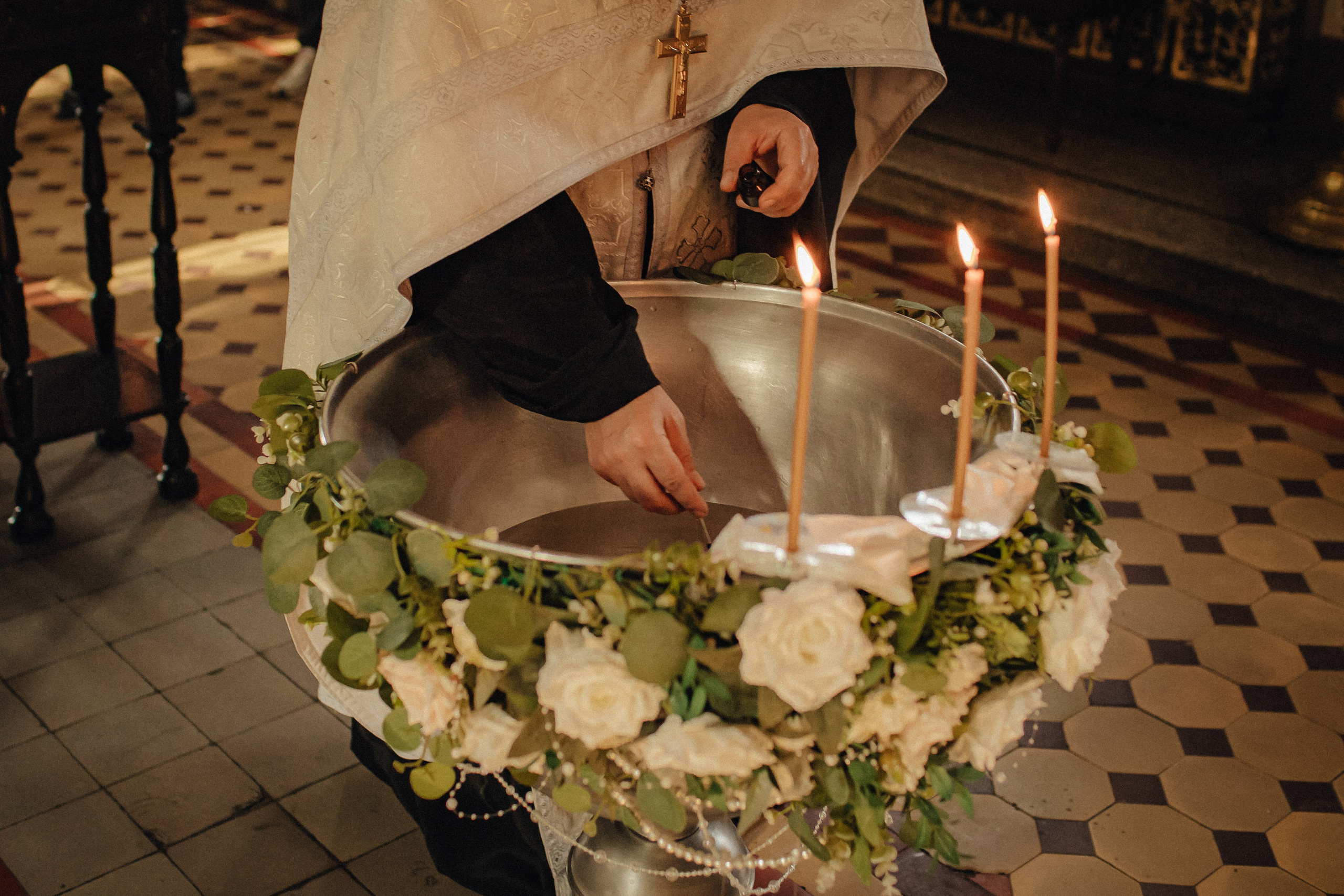 Крещение Татьяны. Семейный фотограф в Москве и Московской области Лазутина Валентина