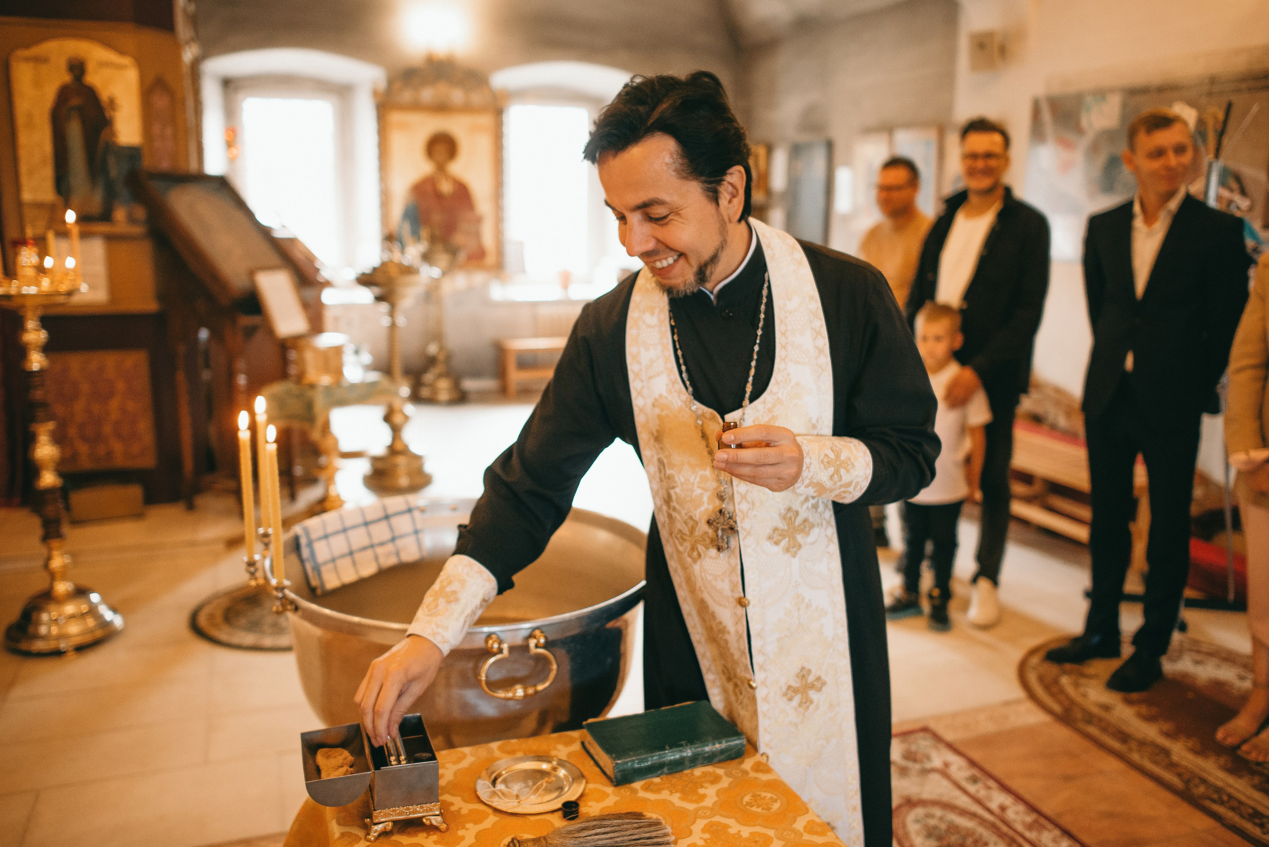 Таинство Крещения. Семейный и детский фотограф в Обнинске, Калуге, Москве