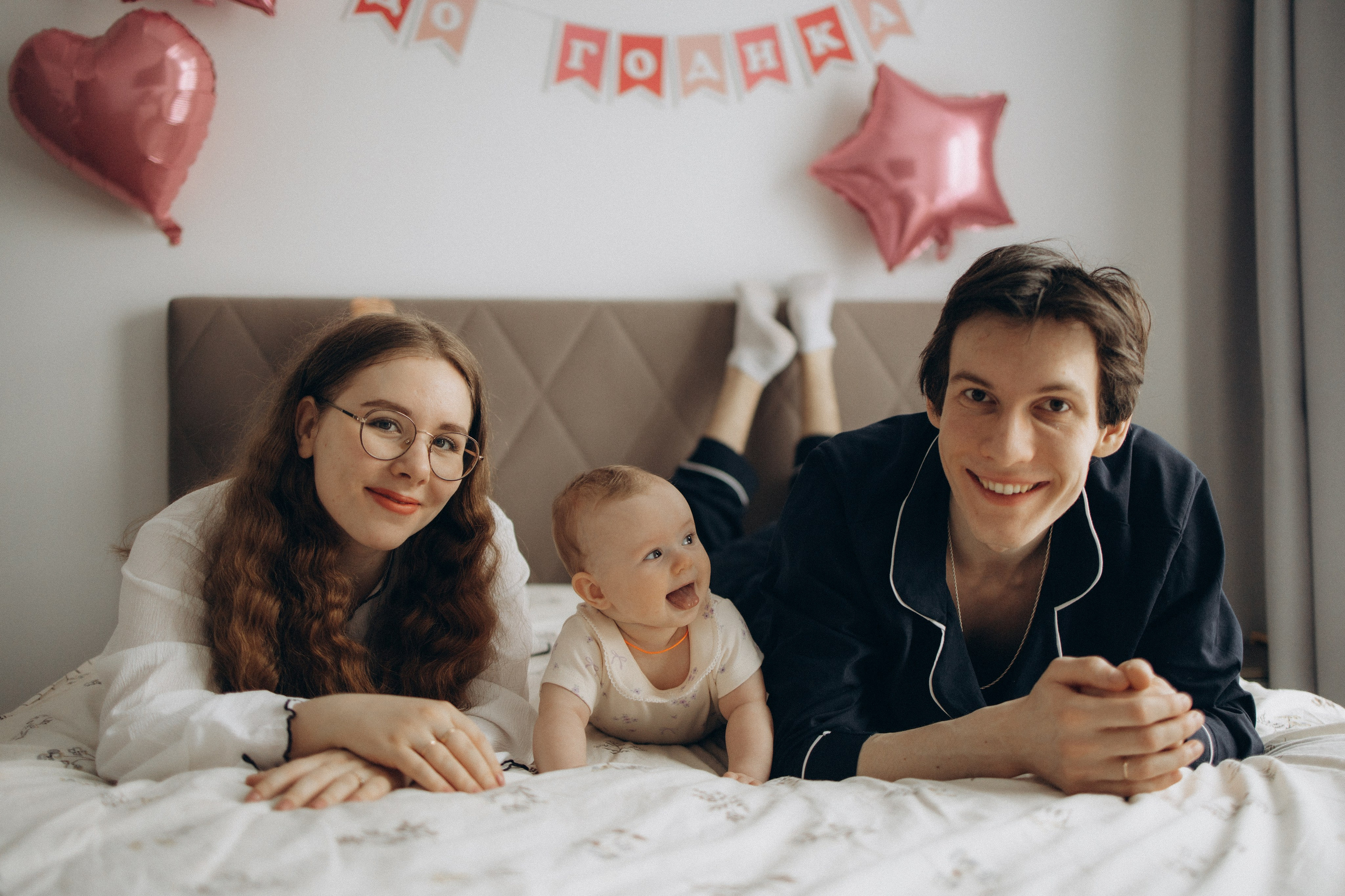 Полгодика до годика. Семейный фотограф в Москве Анастасия Шалда