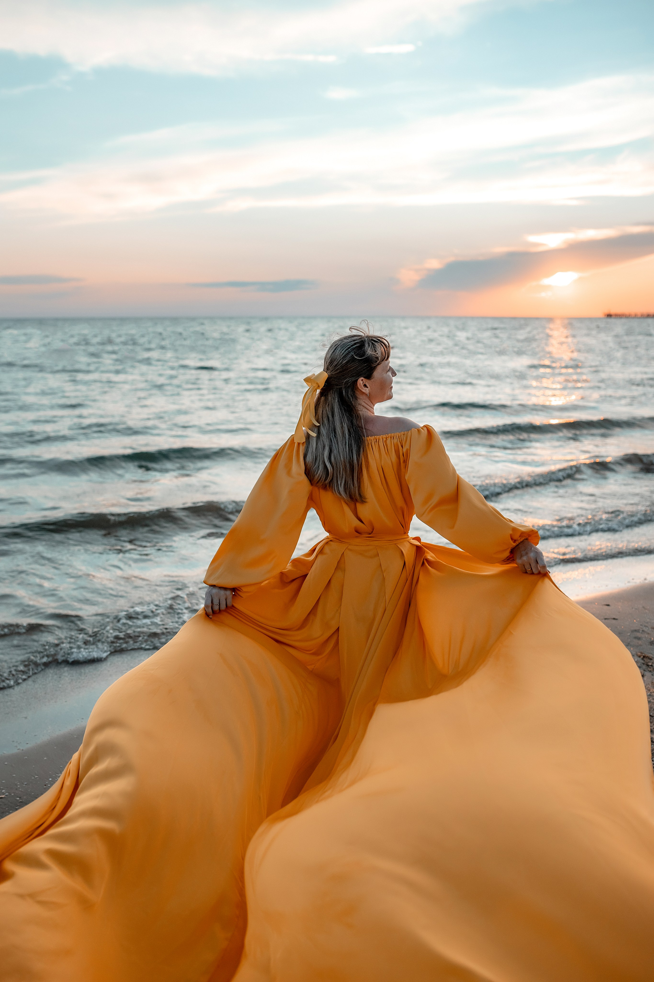 Летящие платья. Художественный фотограф Анапа Александра Долбикова