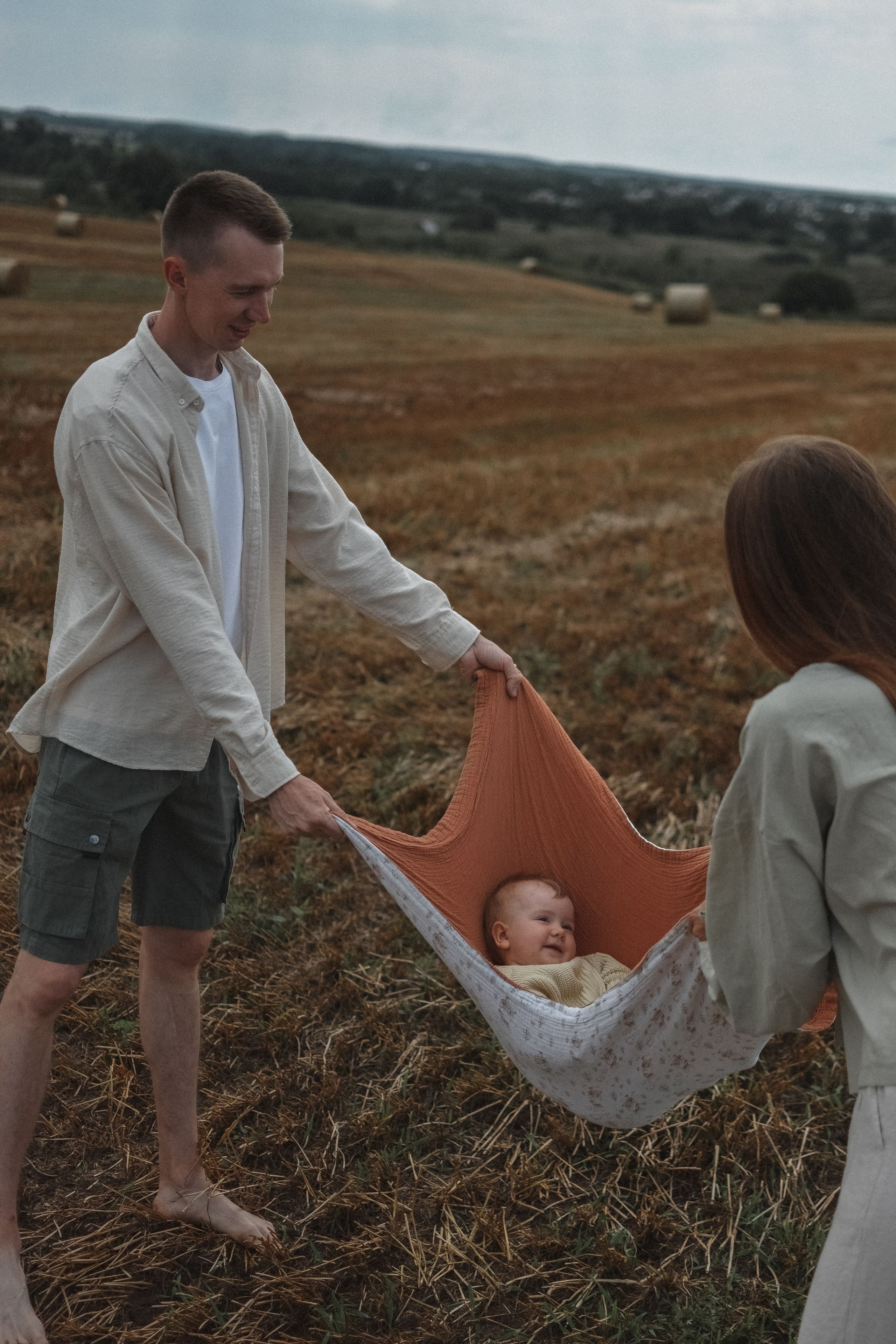 Семейная серия в поле. Alenasokolowa.ru