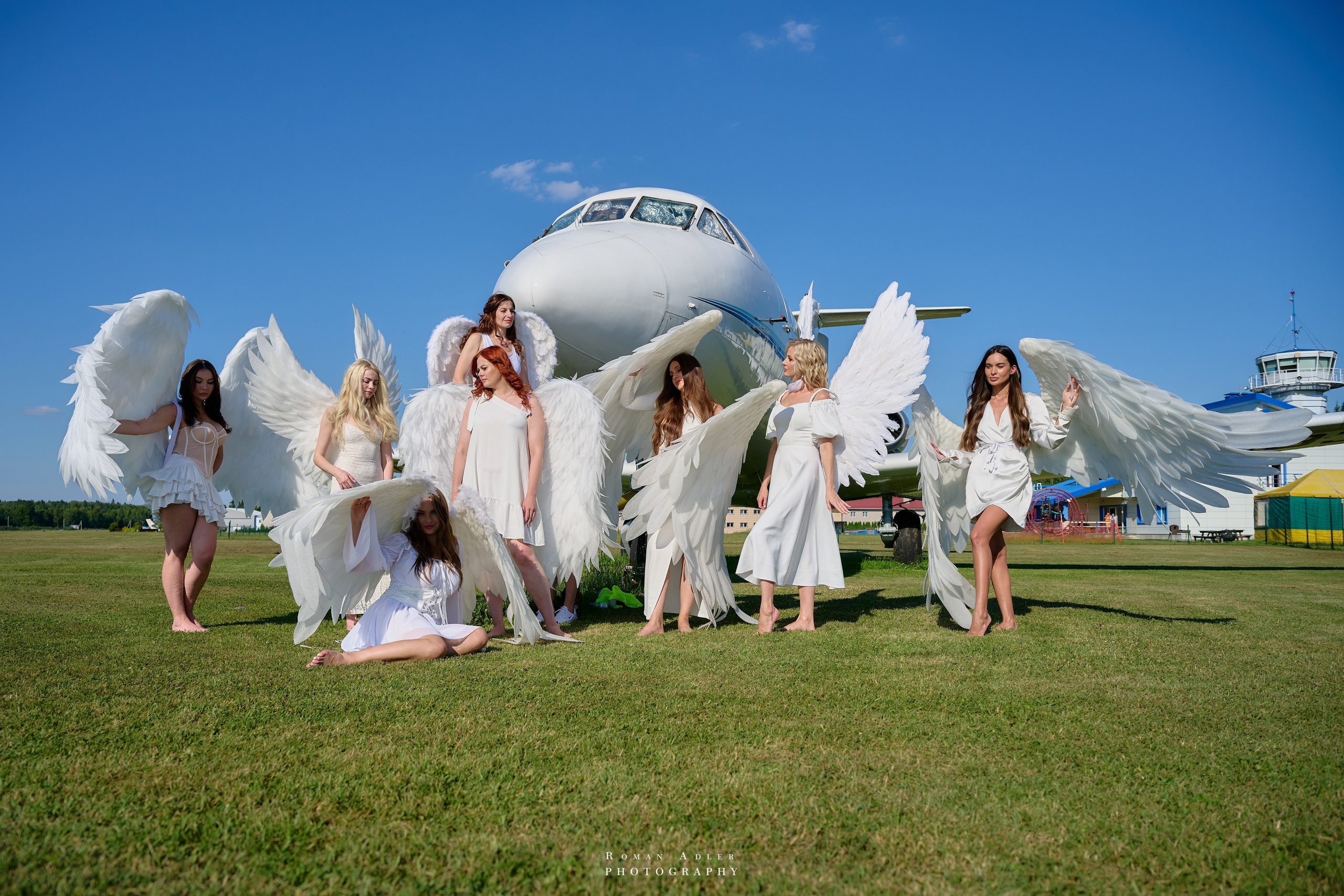 Ангелы ТОП Стюардесс. Фотограф Роман Адлер