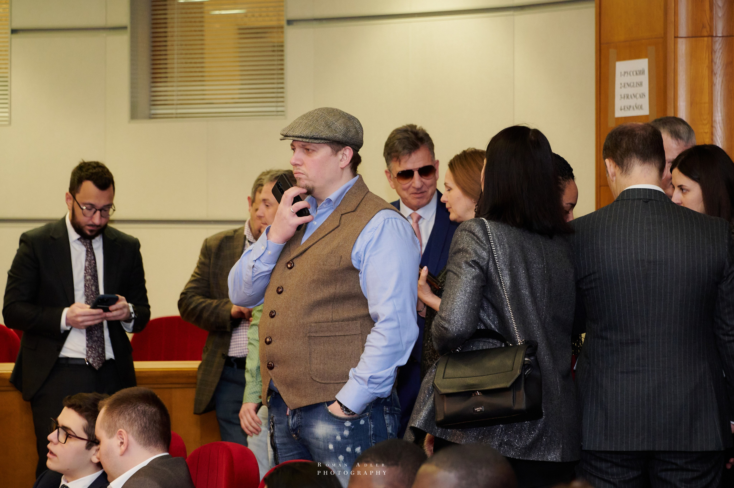 Презентация киноленты «Black to USSR». Фотограф Роман Адлер