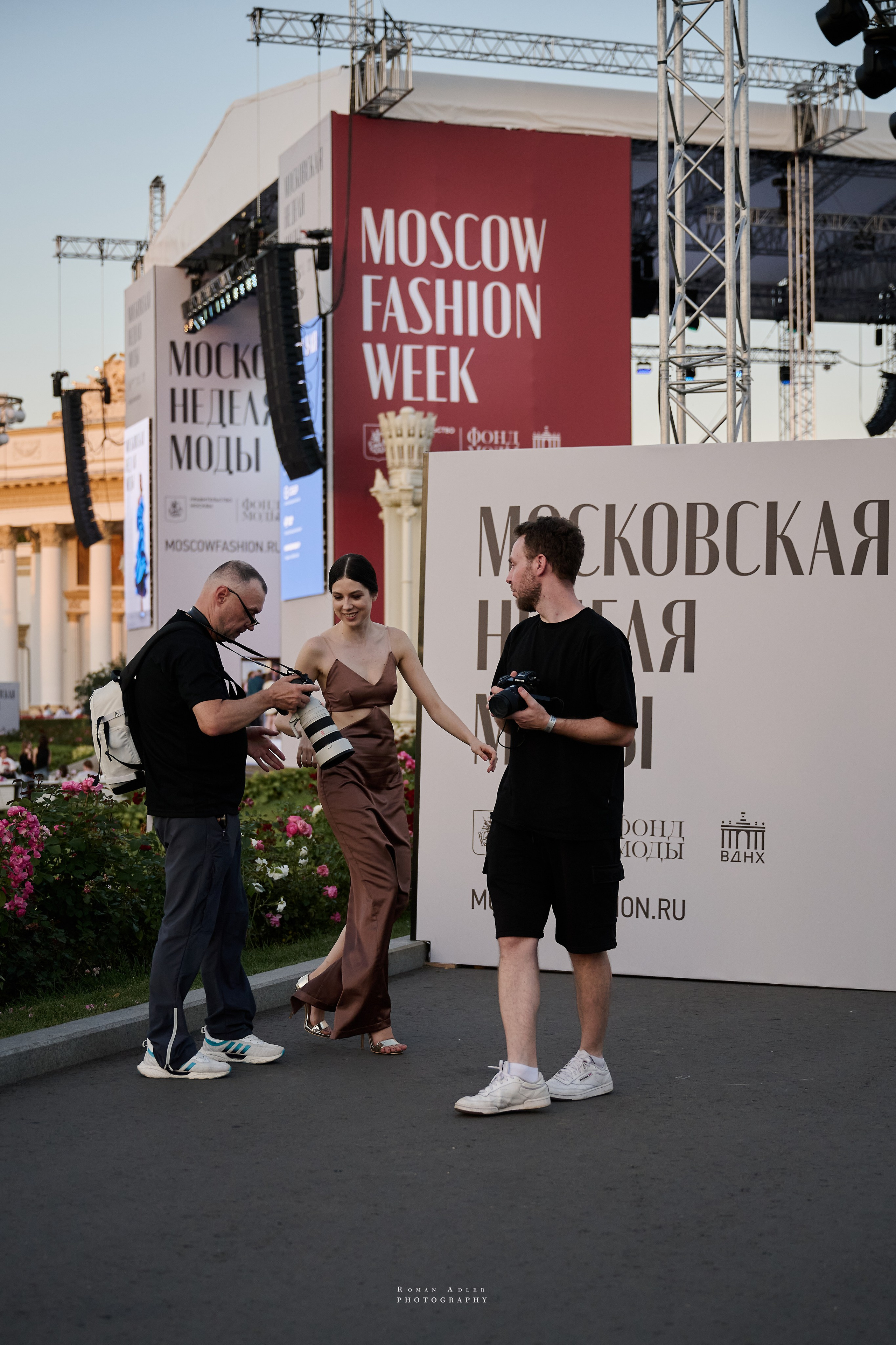 Московская неделя моды. Фотограф Роман Адлер