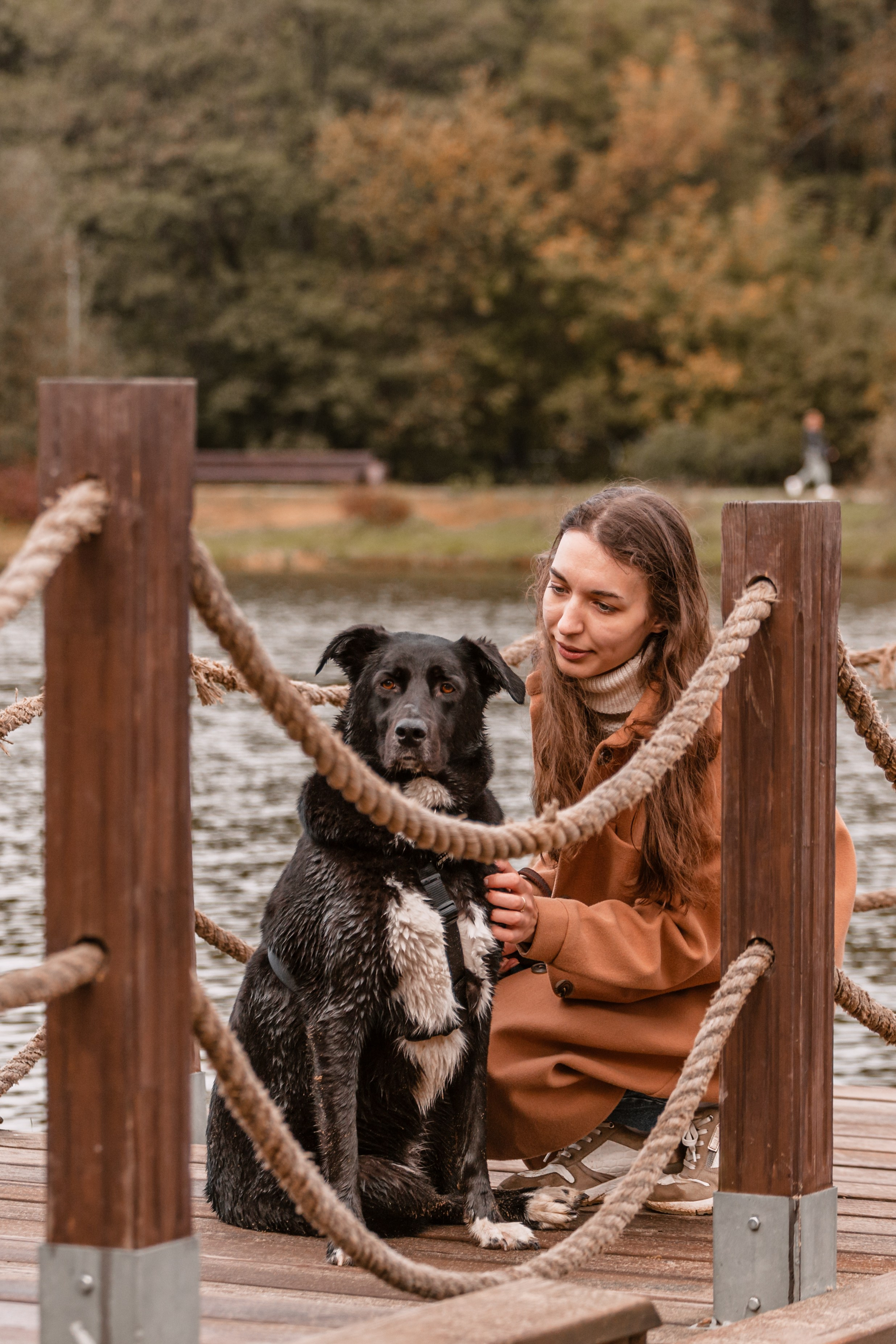 Юля и Фортуна. Фотограф-анималист Татьяна Степанова