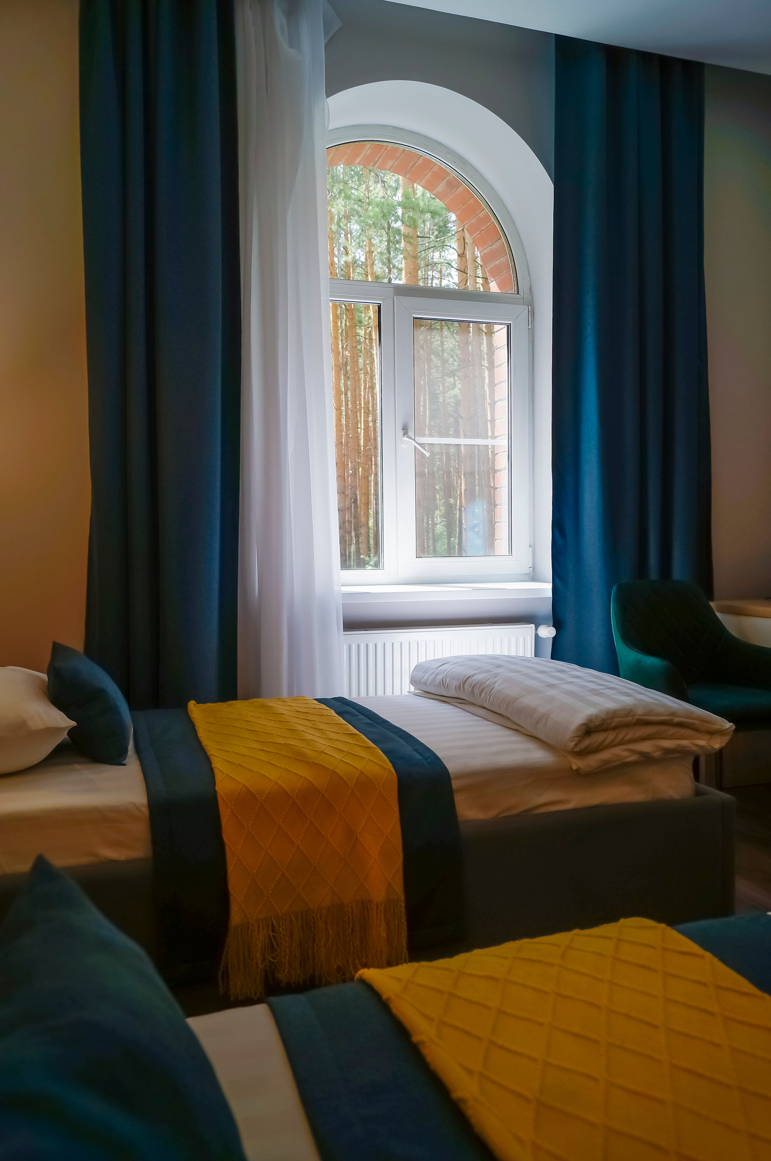 Отель Лесная поляна номер «Стандарт-2». Интерьерный и портретный фотограф в Екатеринбурге Андрей Калинин