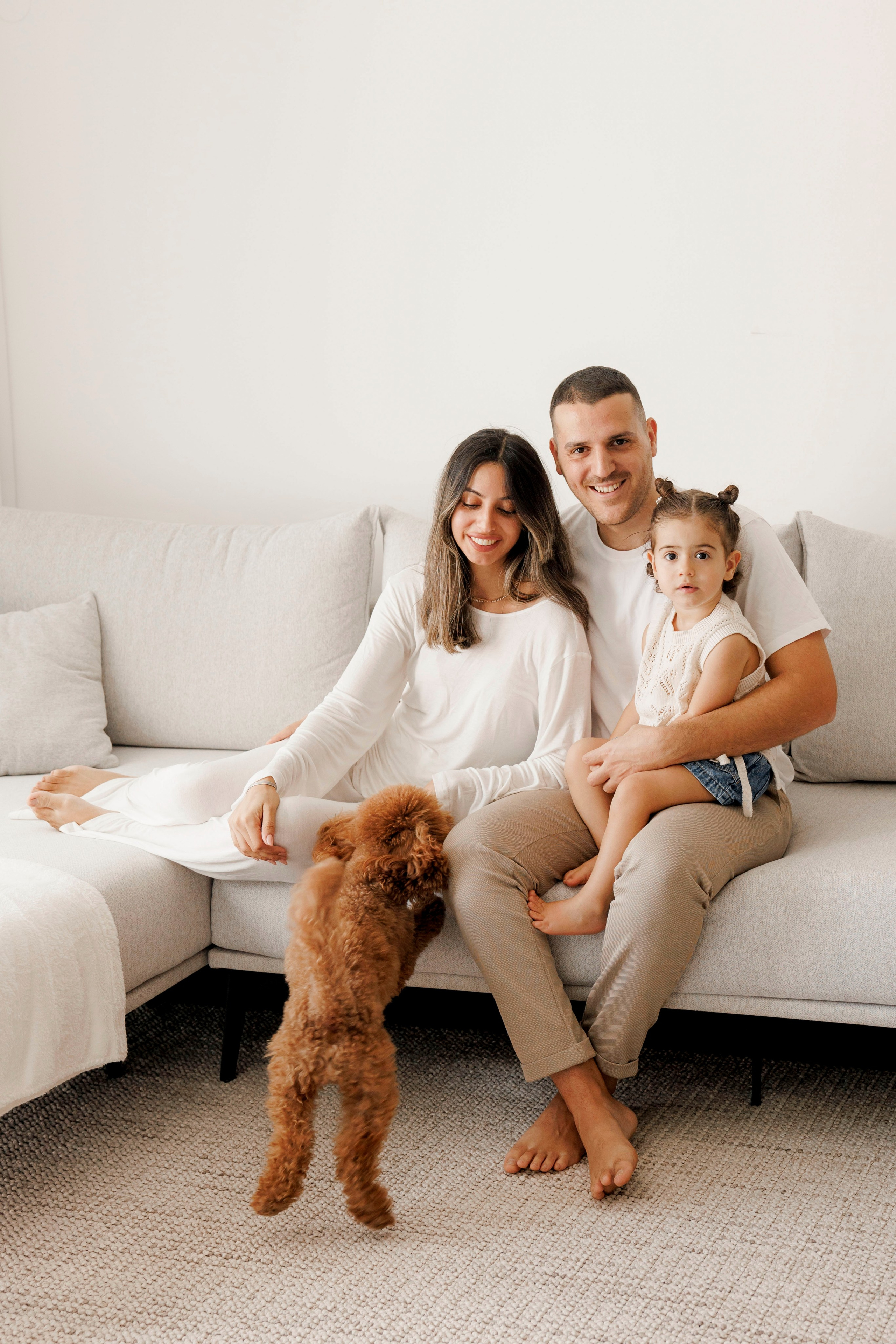 Family photoshoot at home. Главная