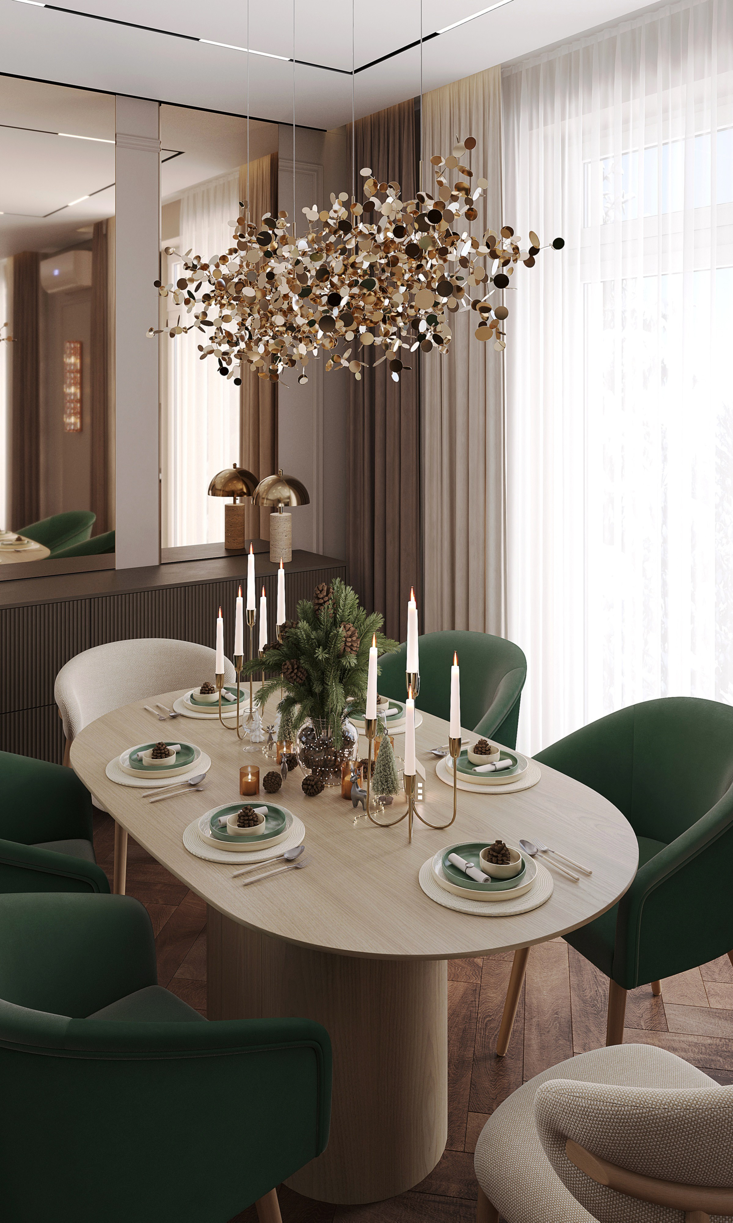 Проект Дома Казань. Студия дизайна интерьера Лактионовой Елены