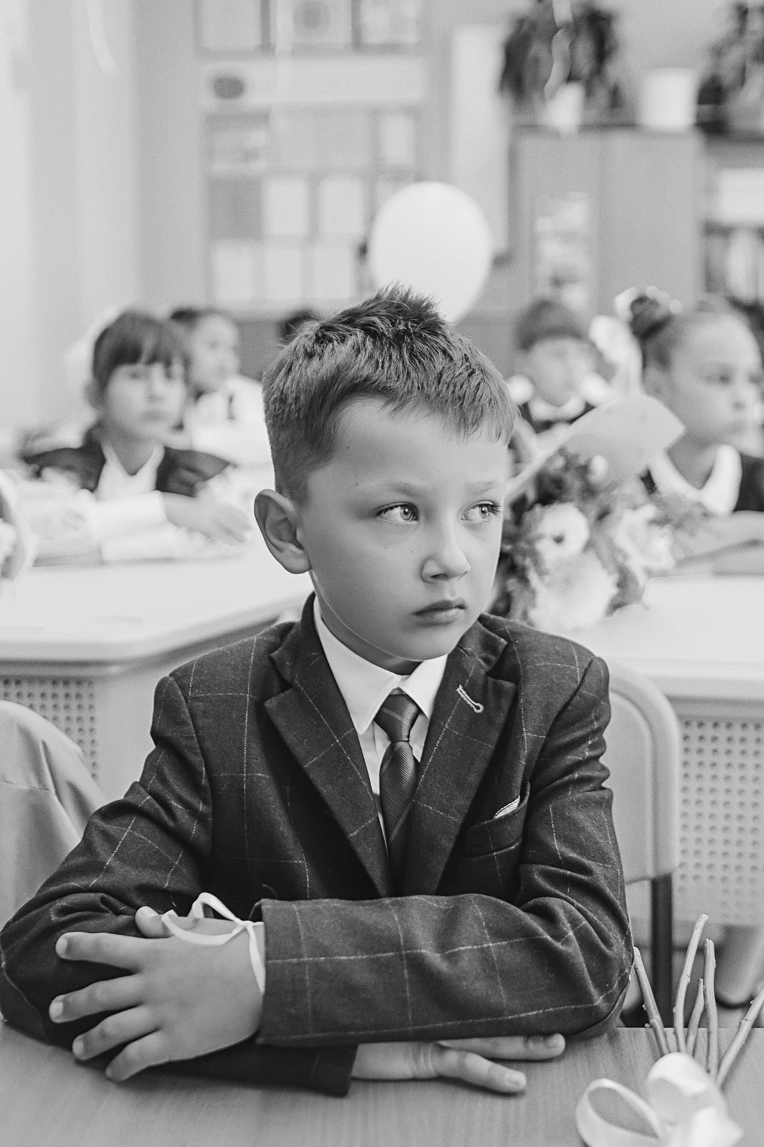 1 сентября линейка+кл час+портреты. Семейный фотограф Тюмень, фотограф на роды Салмина Мария