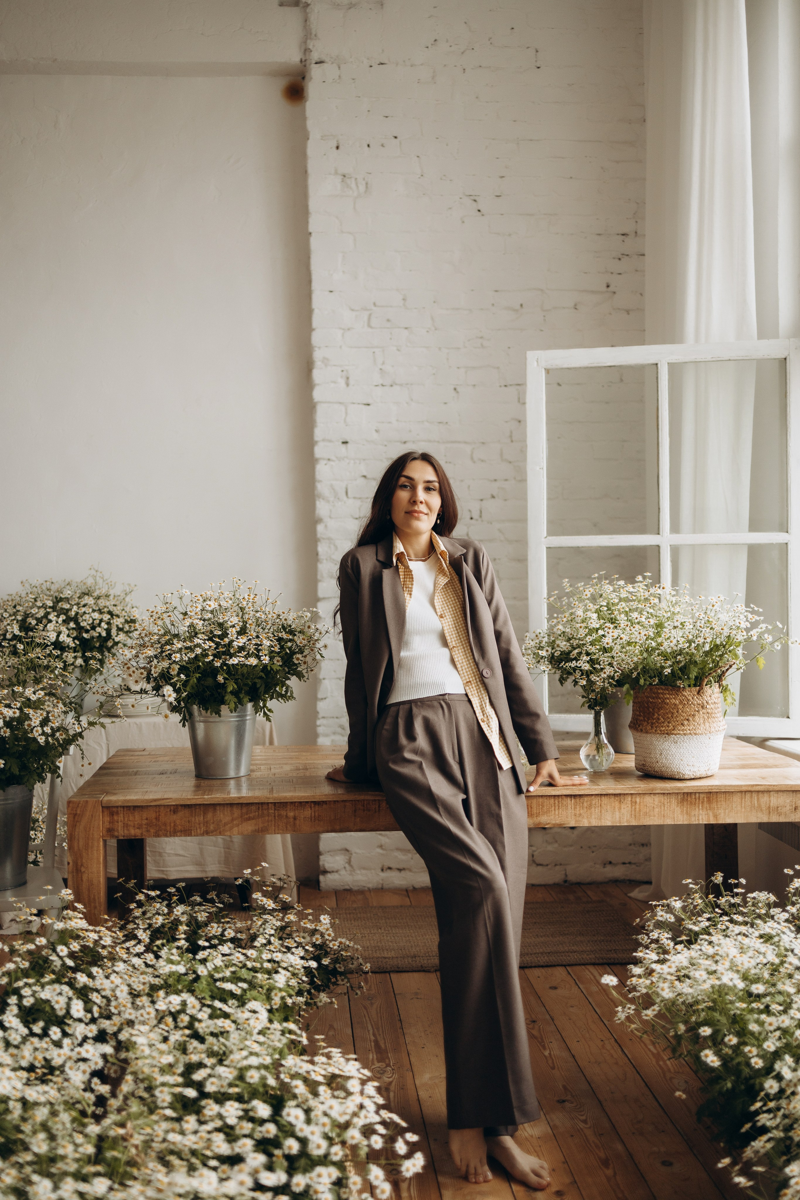 Вика ромашки. Самый теплый фотограф в Краснодаре Рябоконь Ксения