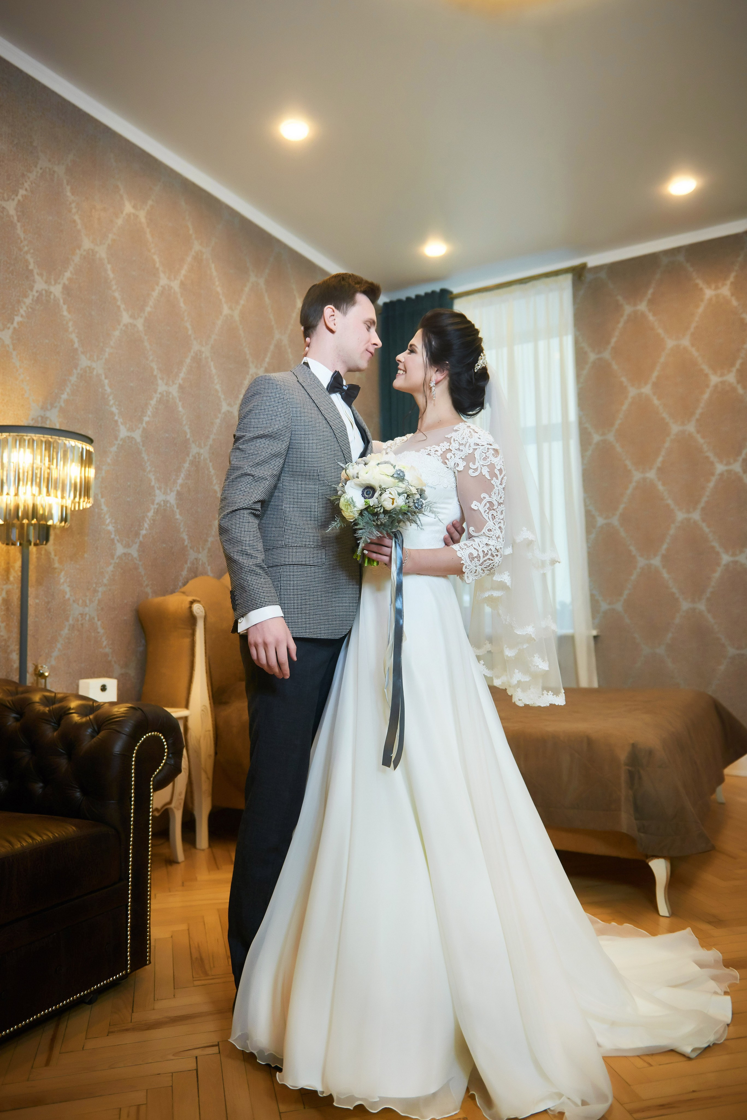 Наталия и Дмитрий (фотосессия в студии). Портретный, семейный и свадебный фотограф в Санкт-Петербурге и в Пушкине Ширяев Денис