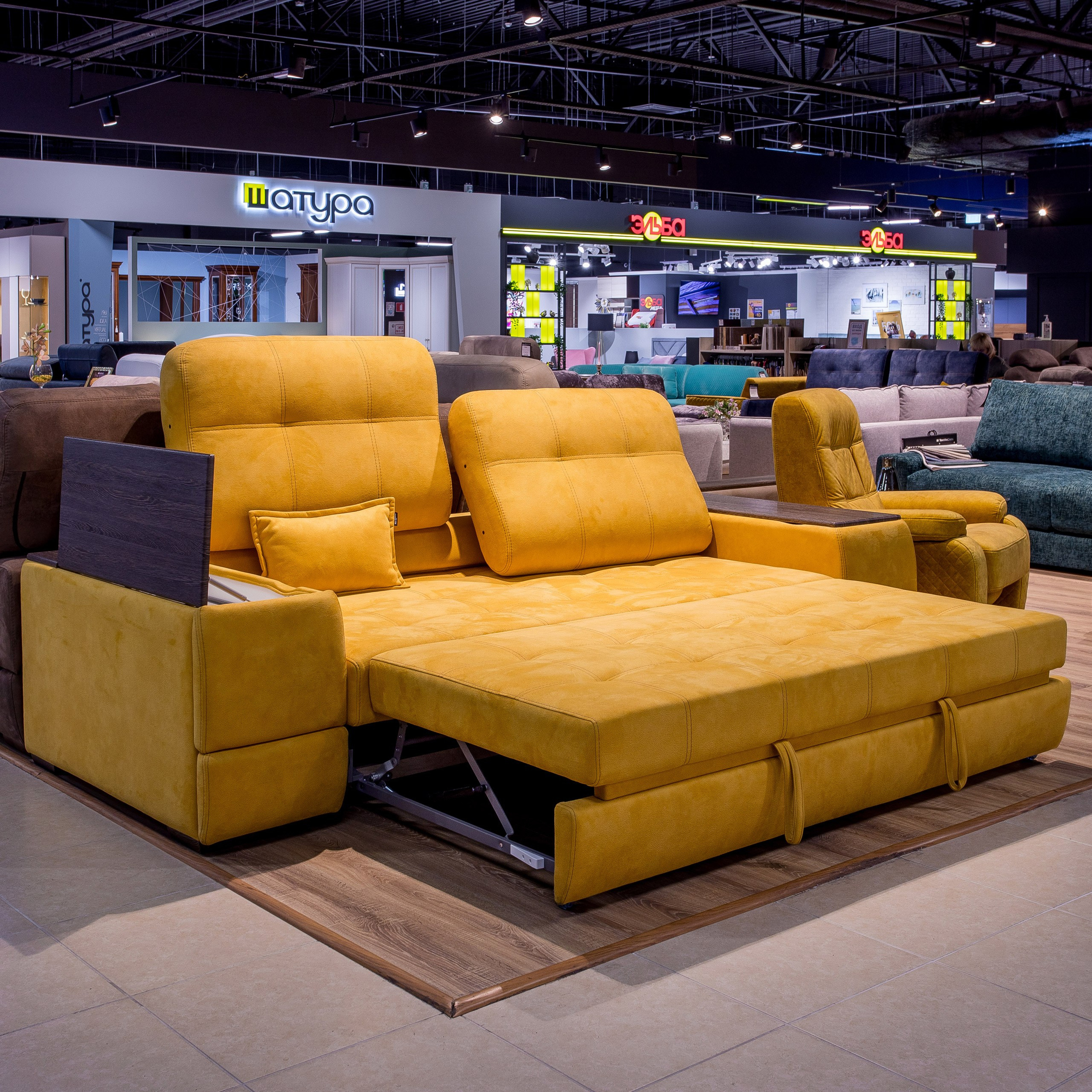 Sofas beds. Interior photographer Vitalii in Portland and Vancouver