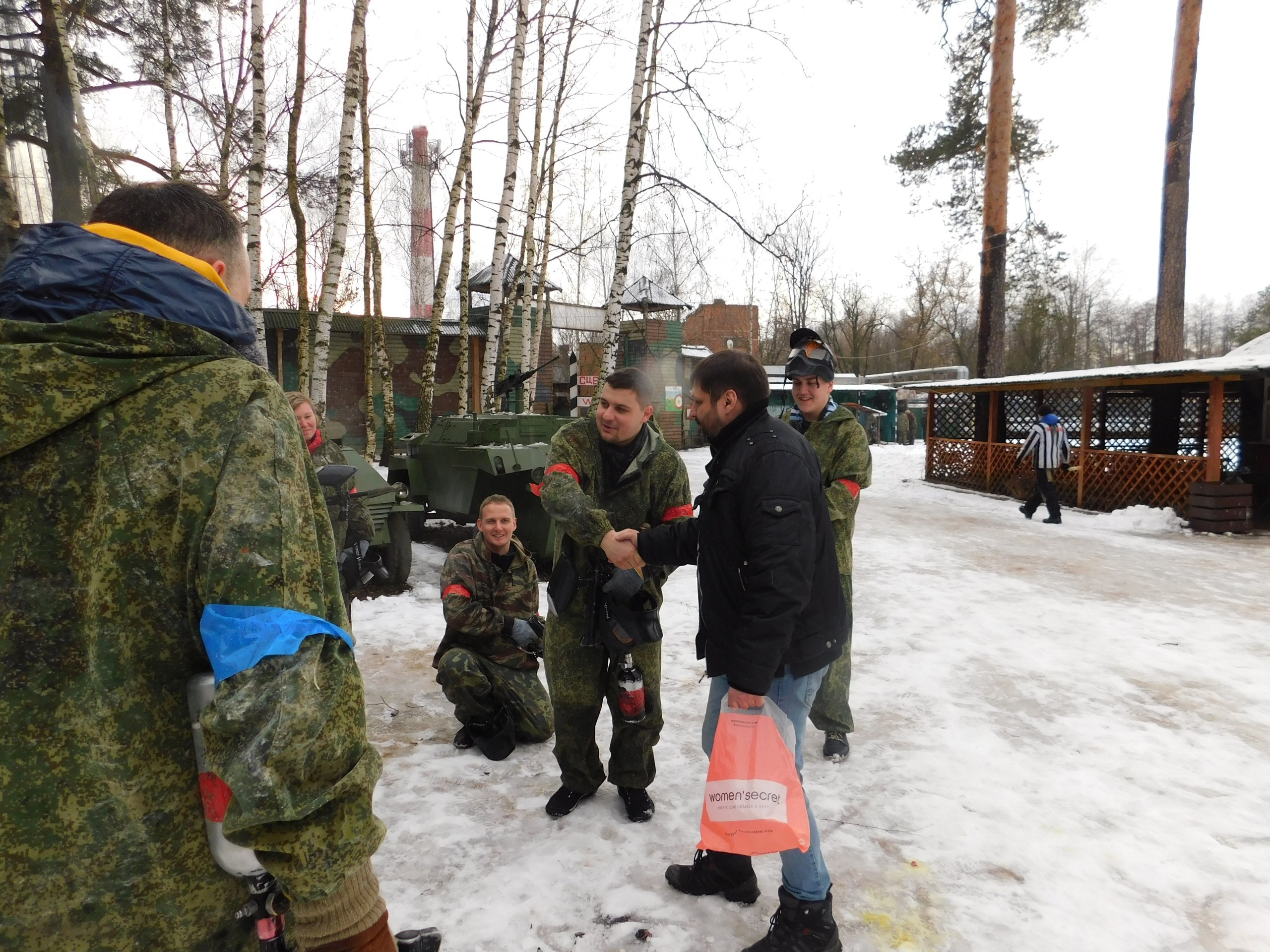 Пейнтбол + шашлычки | 23.02.2020. Галерея Фантим